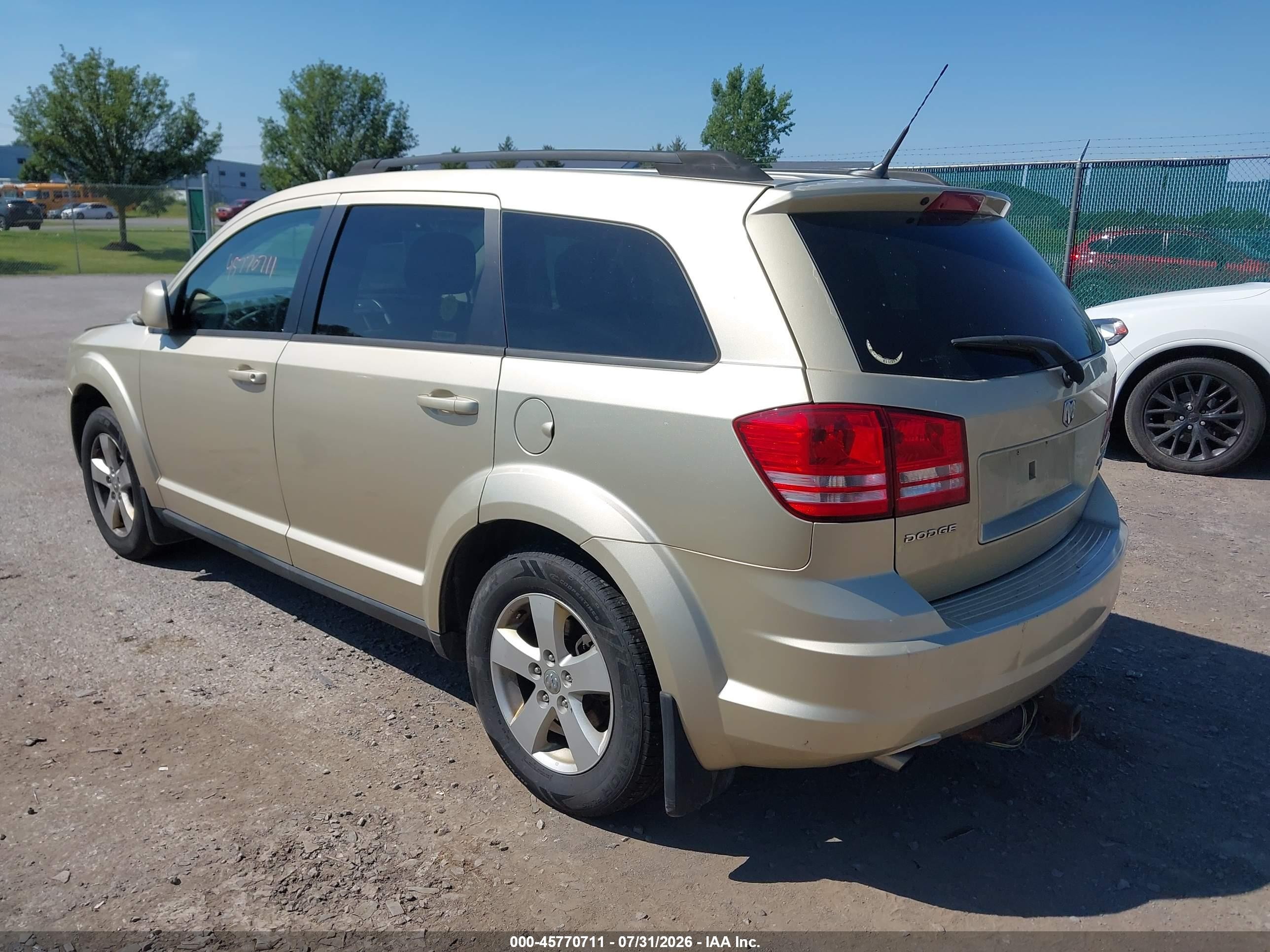 2010 Dodge Journey Sxt Gold vin: 3D4PG5FV2AT145283