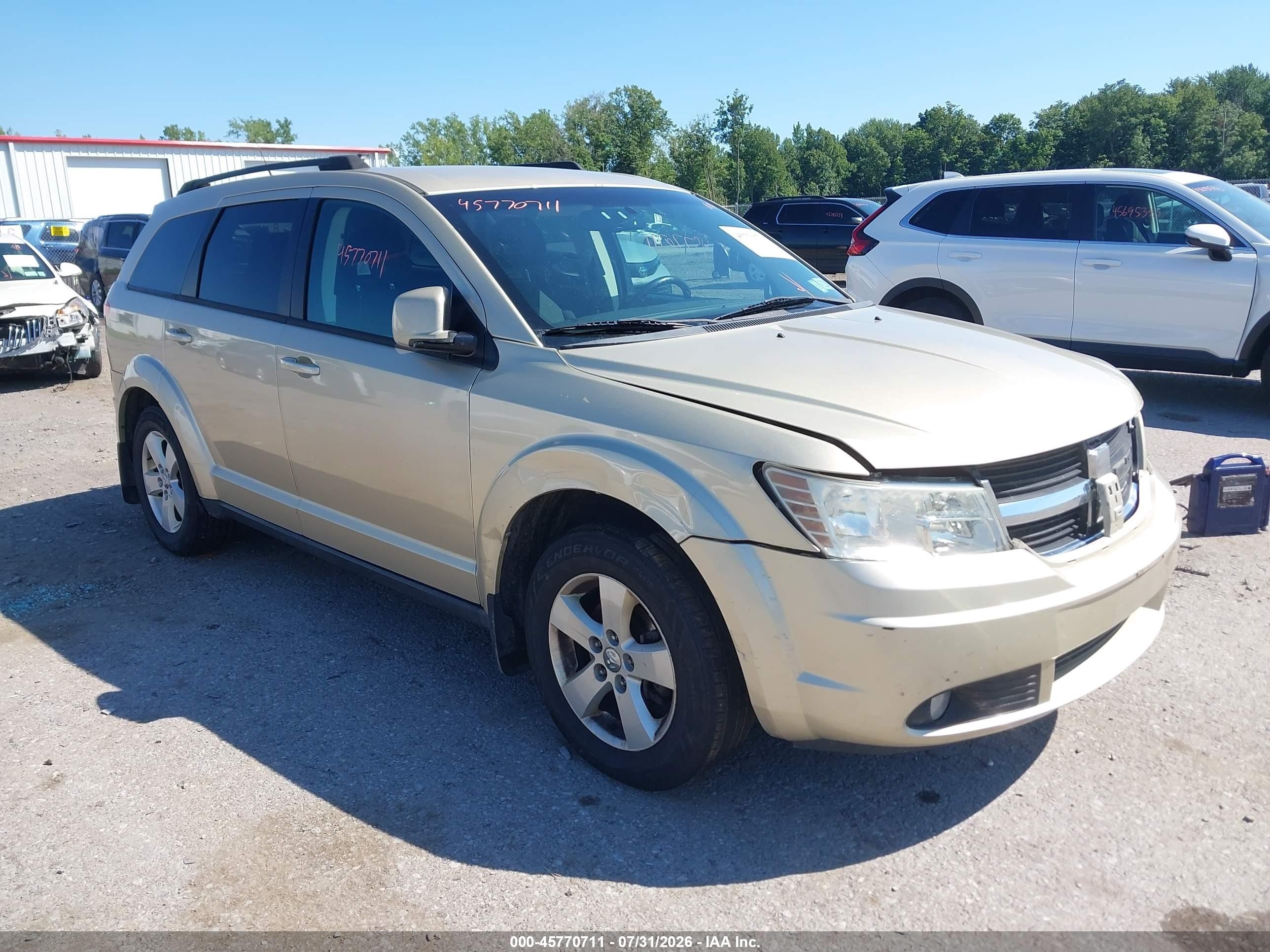 2010 Dodge Journey Sxt Gold vin: 3D4PG5FV2AT145283