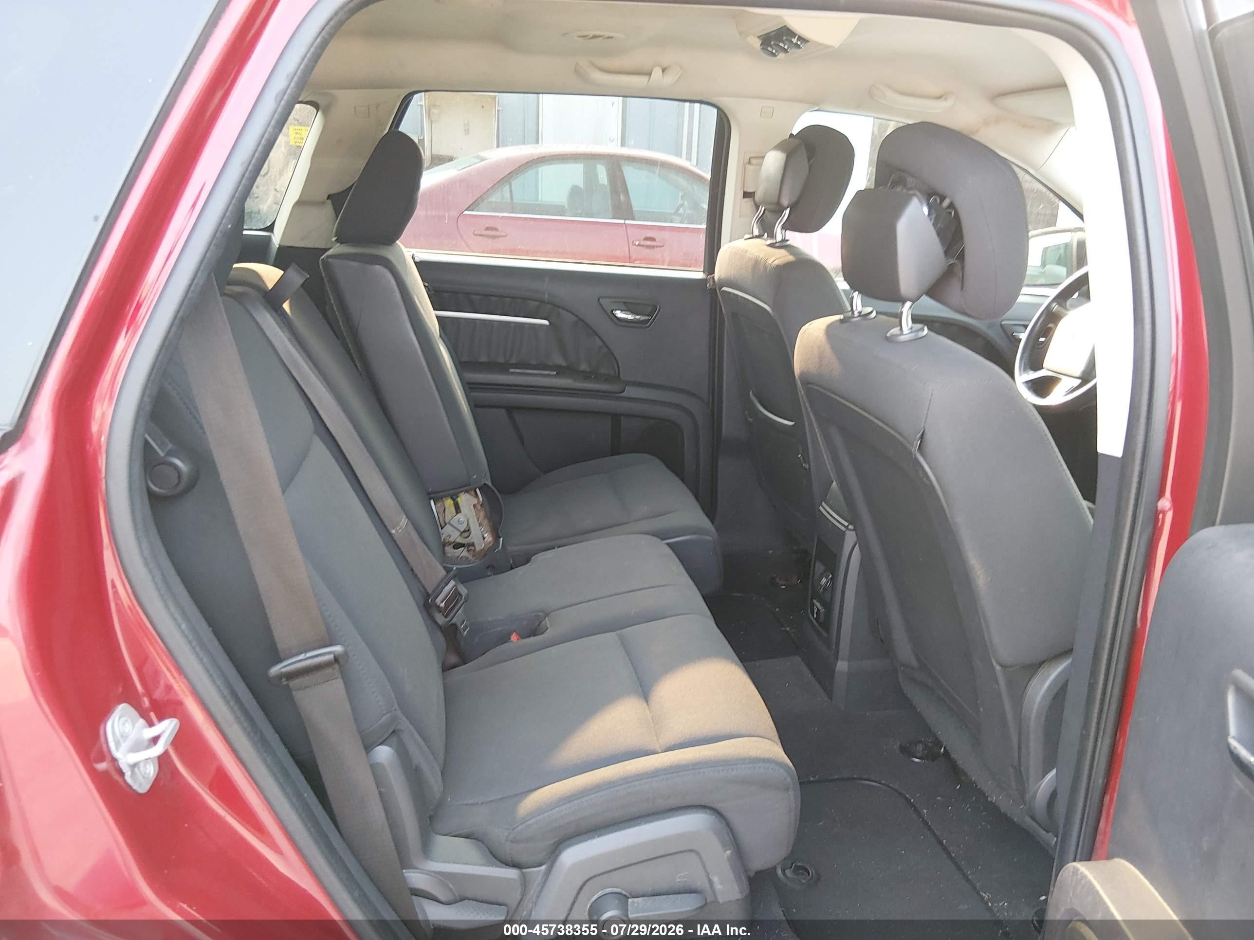 2010 Dodge Journey Sxt Красный vin: 3D4PG5FV2AT179000