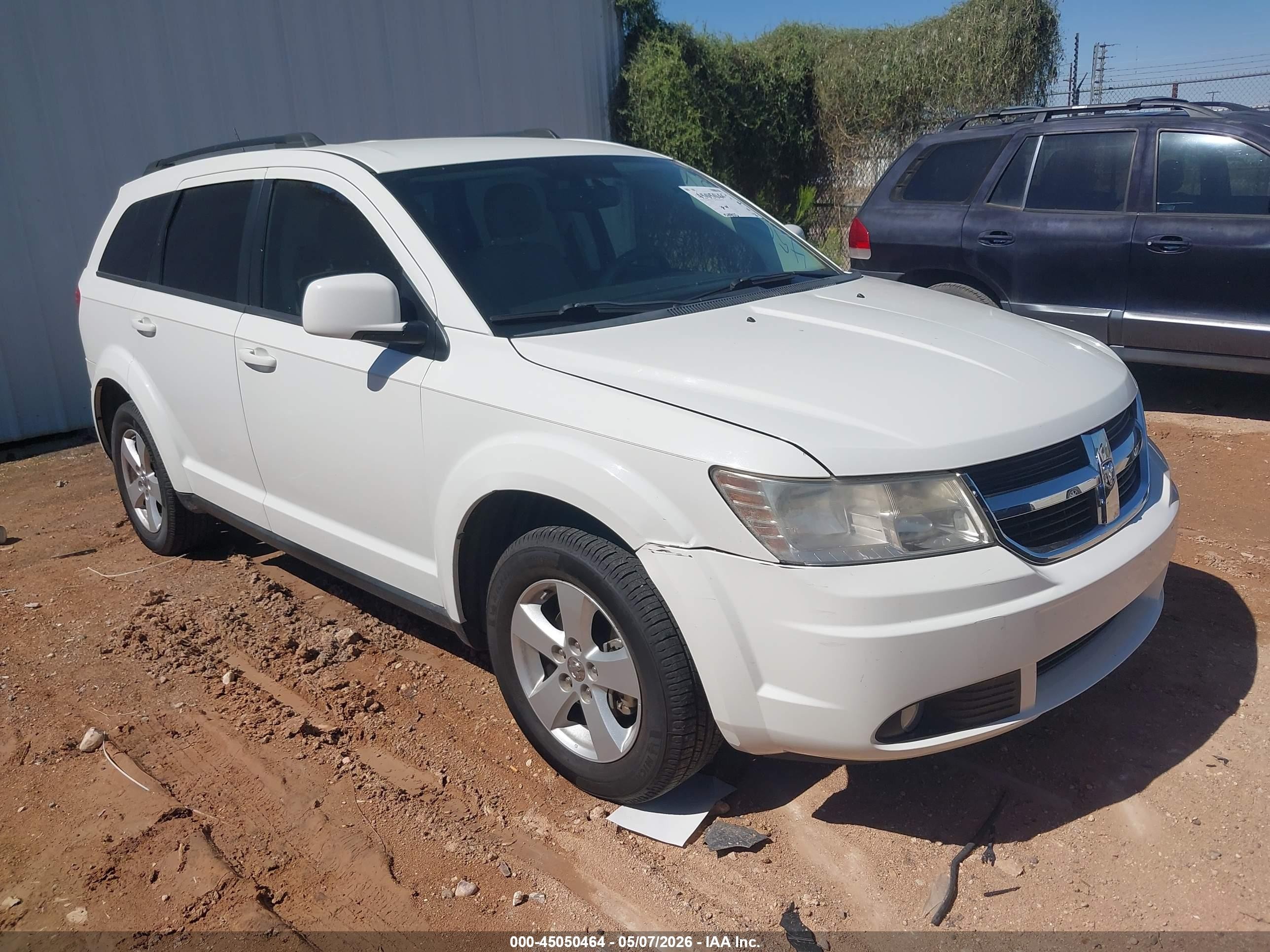 2010 Dodge Journey Sxt White vin: 3D4PG5FV2AT203179