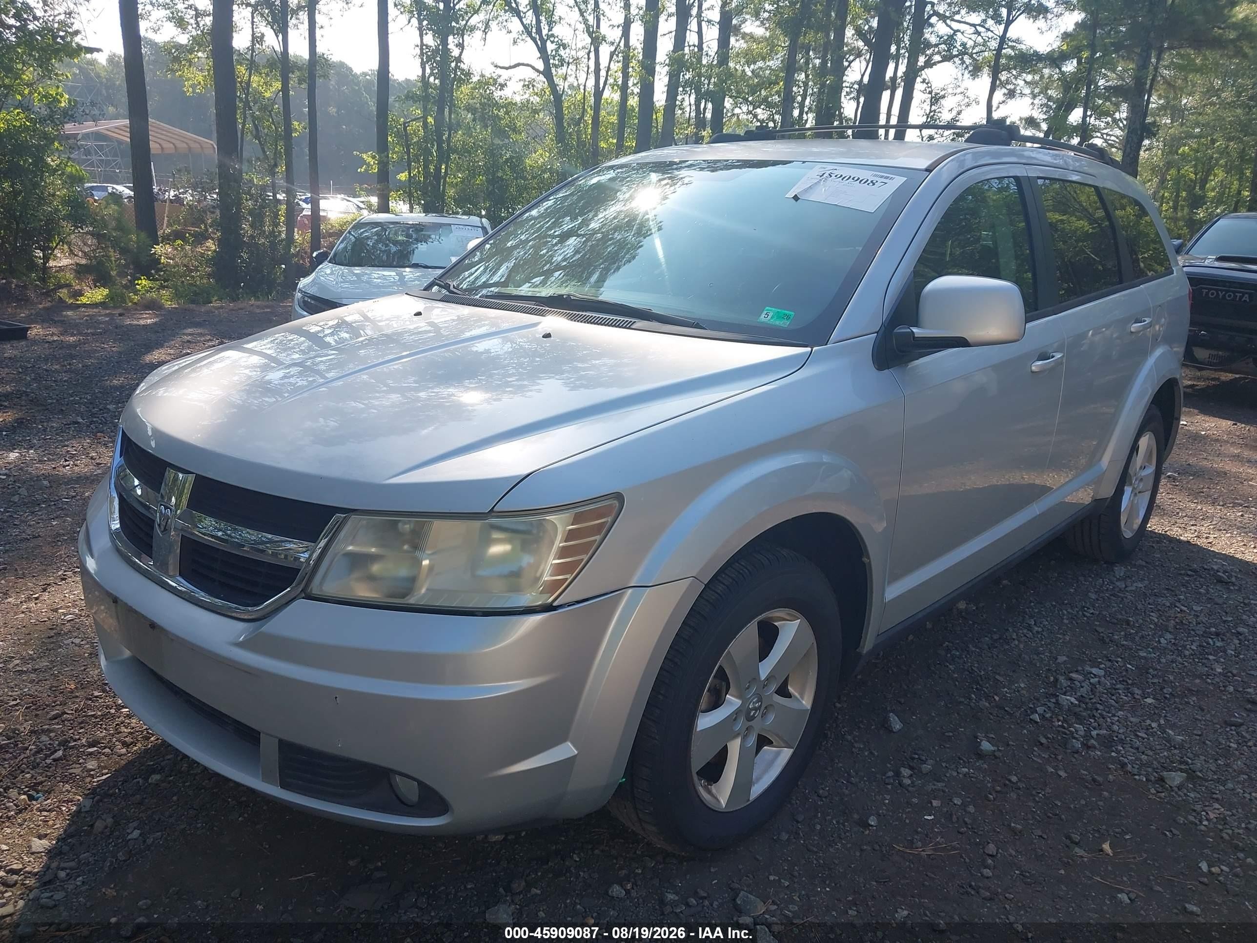 2010 Dodge Journey Sxt Серебряный vin: 3D4PG5FV2AT266153