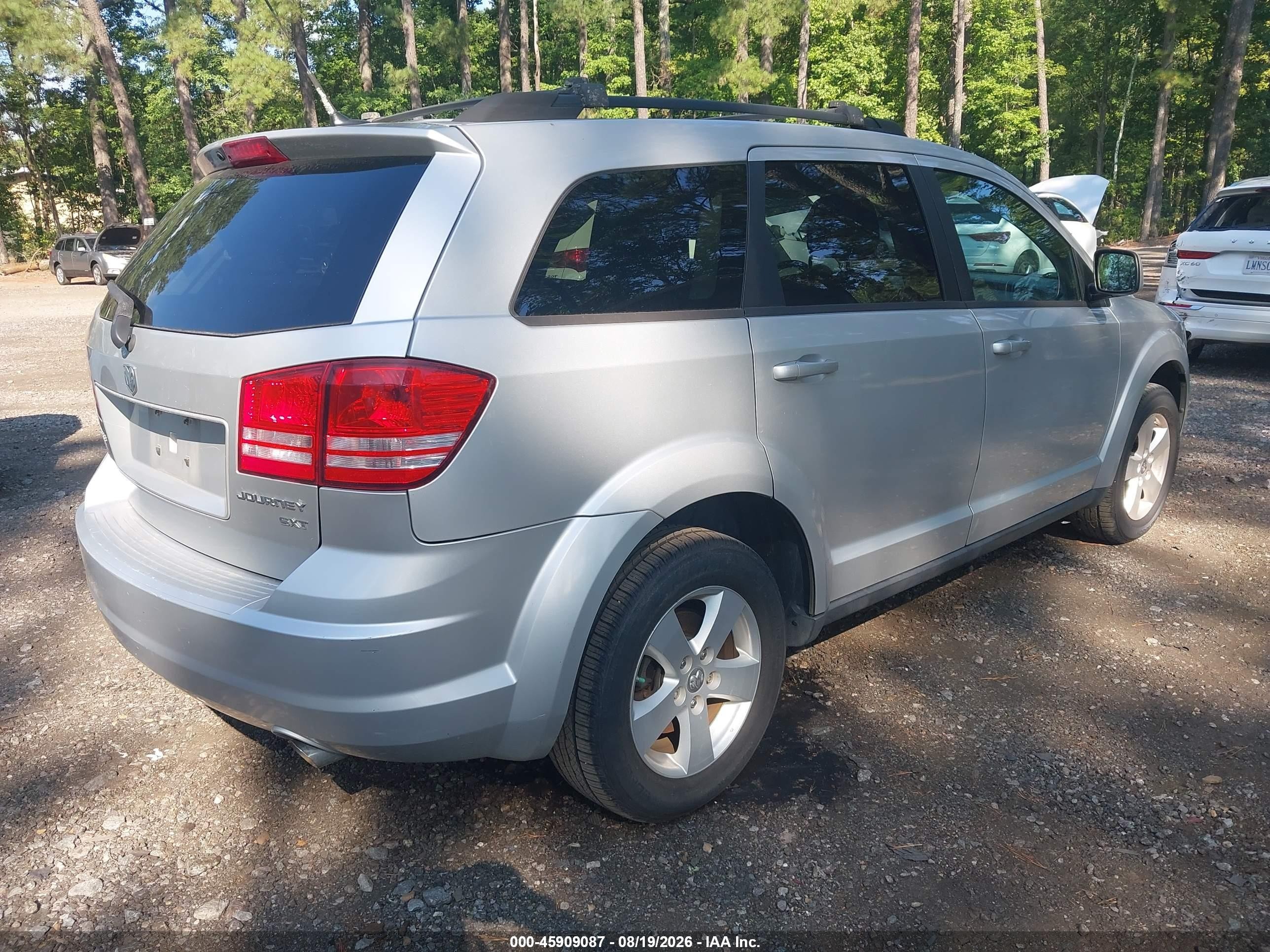 2010 Dodge Journey Sxt Серебряный vin: 3D4PG5FV2AT266153