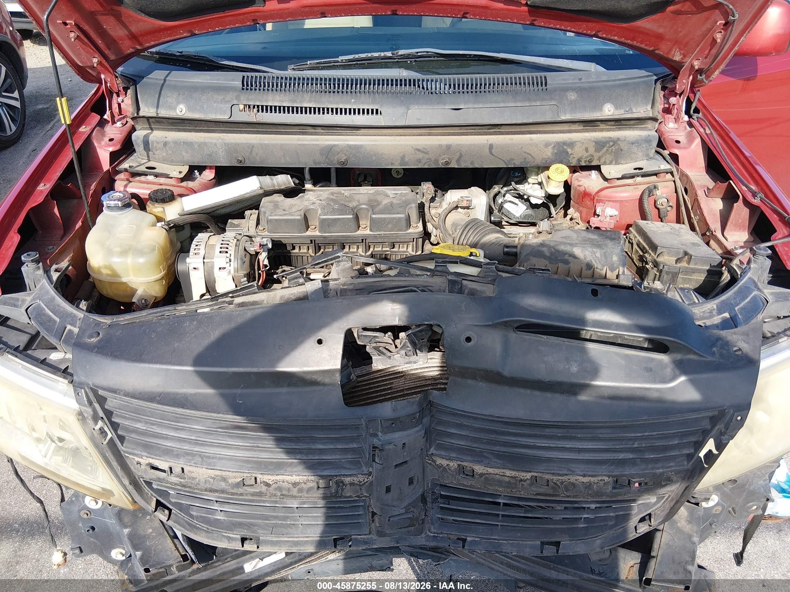 2010 Dodge Journey Sxt Red vin: 3D4PG5FV3AT191317
