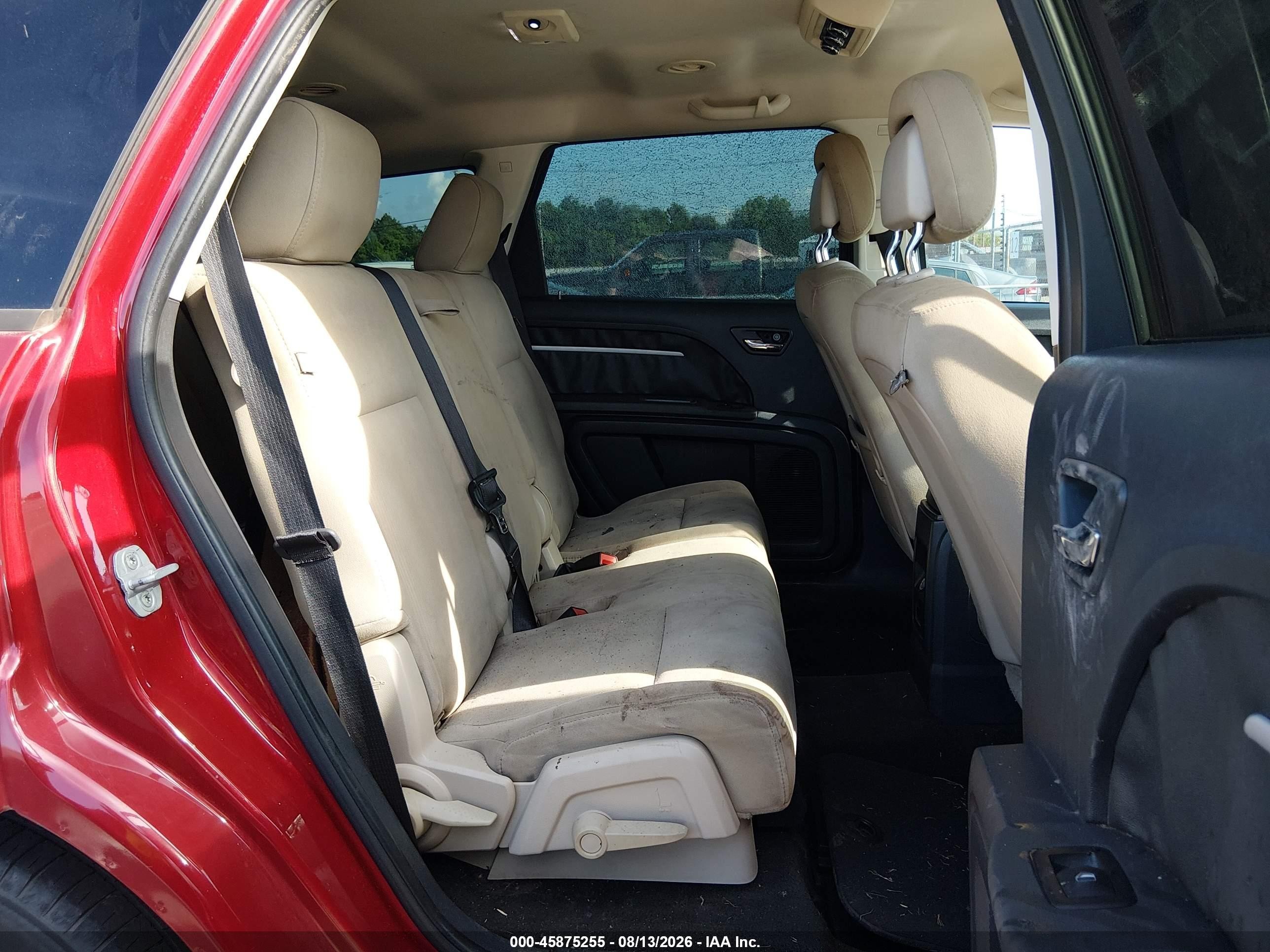 2010 Dodge Journey Sxt Red vin: 3D4PG5FV3AT191317