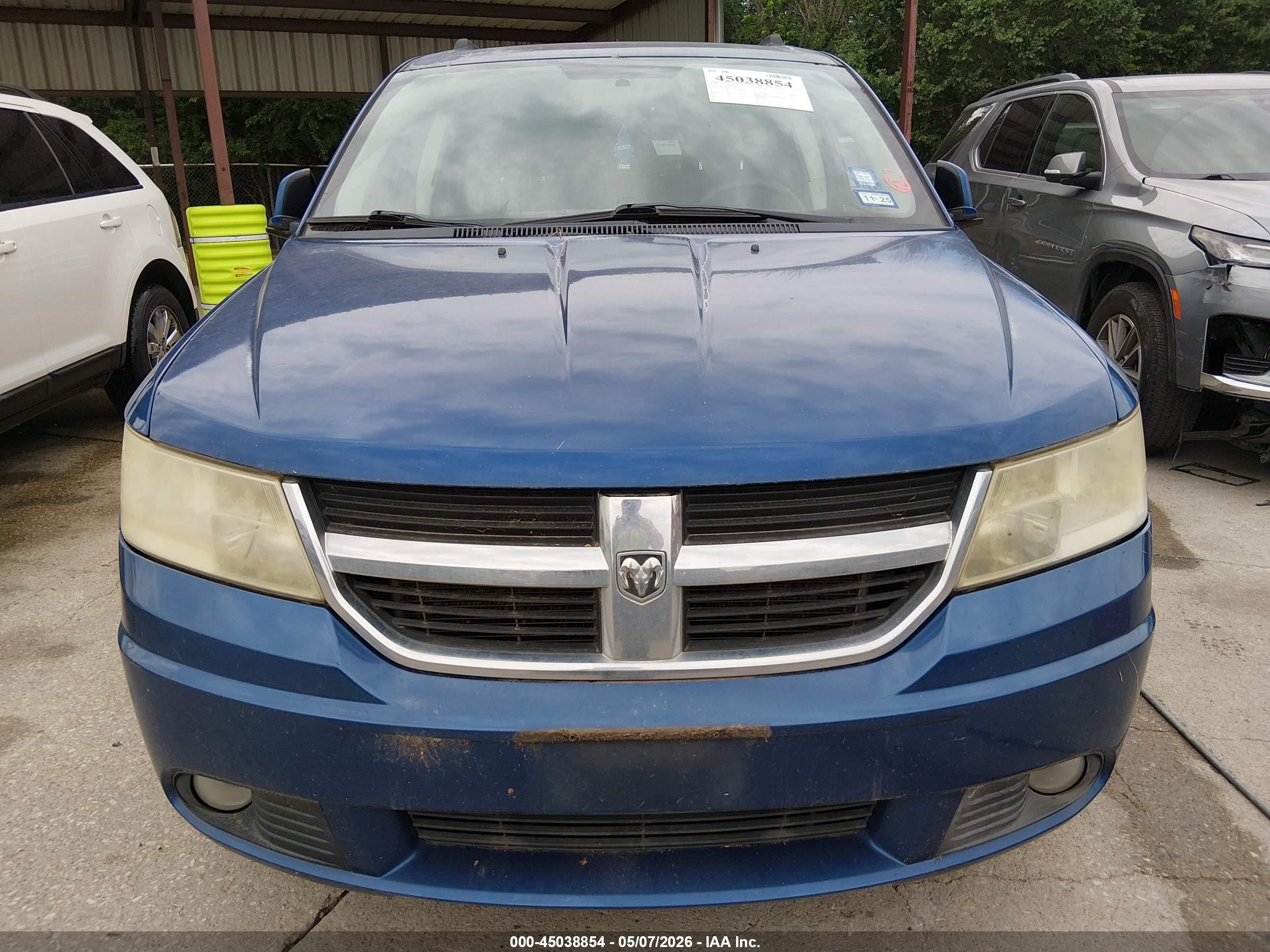 2010 Dodge Journey Sxt Синий vin: 3D4PG5FV4AT119364