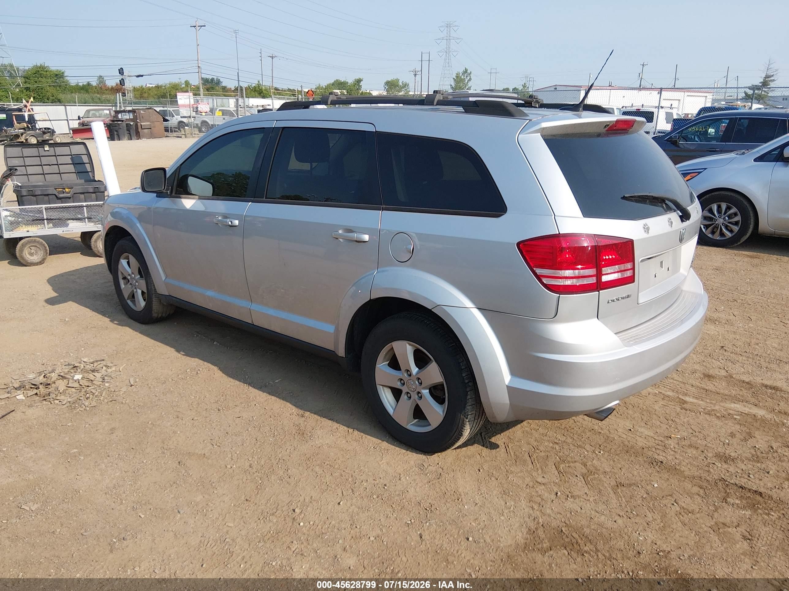 2010 Dodge Journey Sxt Silver vin: 3D4PG5FV4AT233204