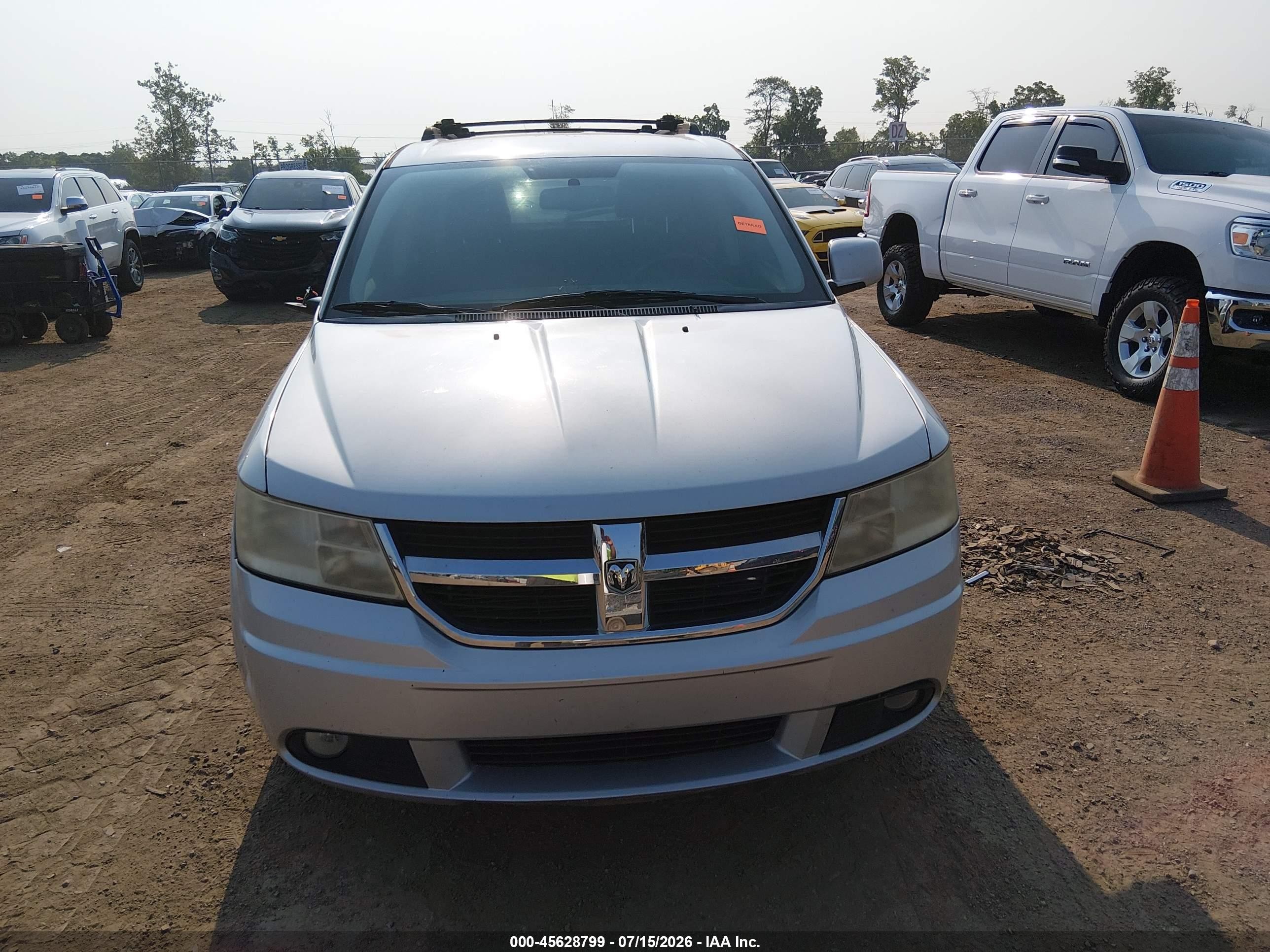 2010 Dodge Journey Sxt Silver vin: 3D4PG5FV4AT233204