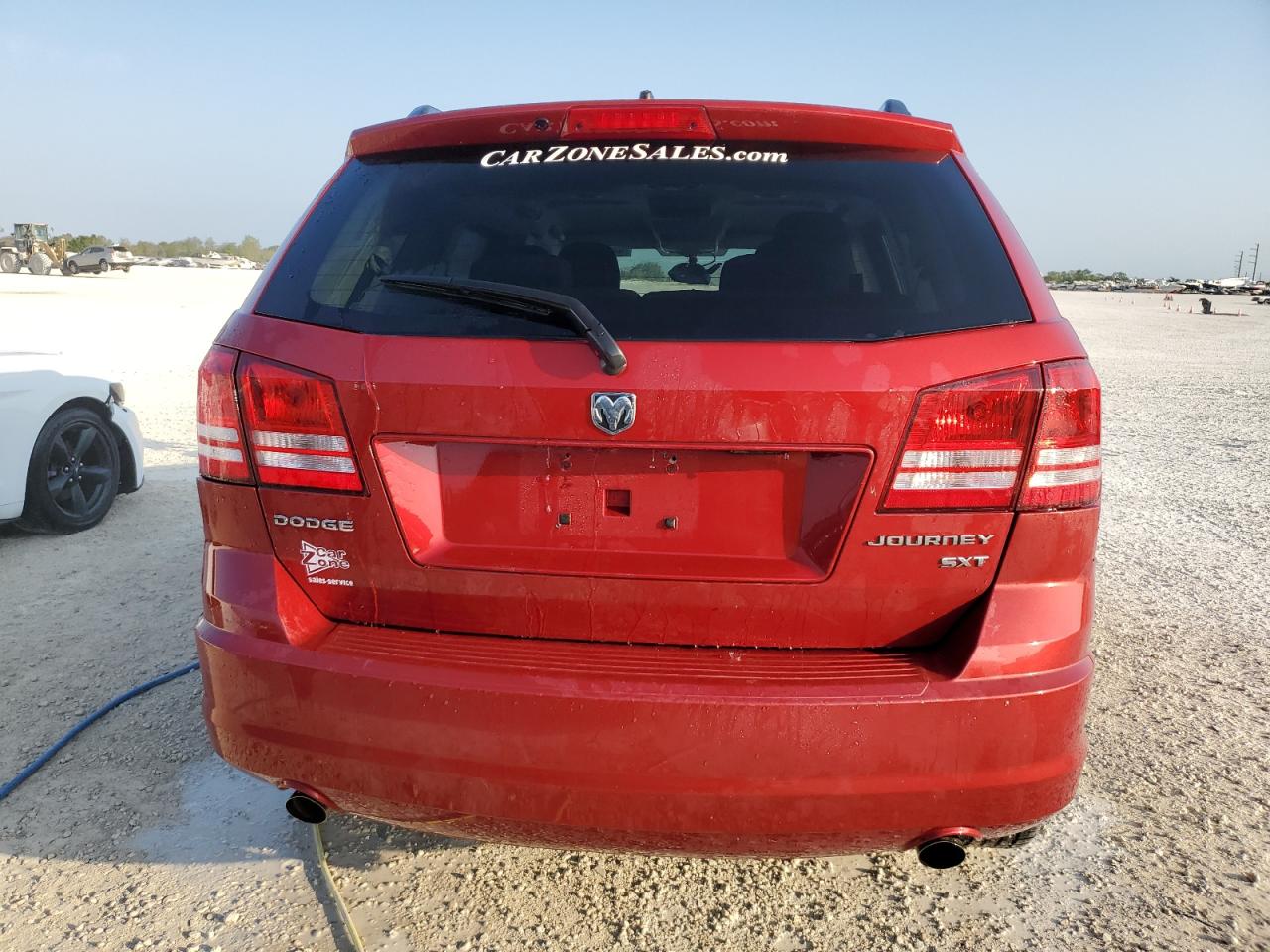 2010 Dodge Journey Sxt Red vin: 3D4PG5FV4AT253372