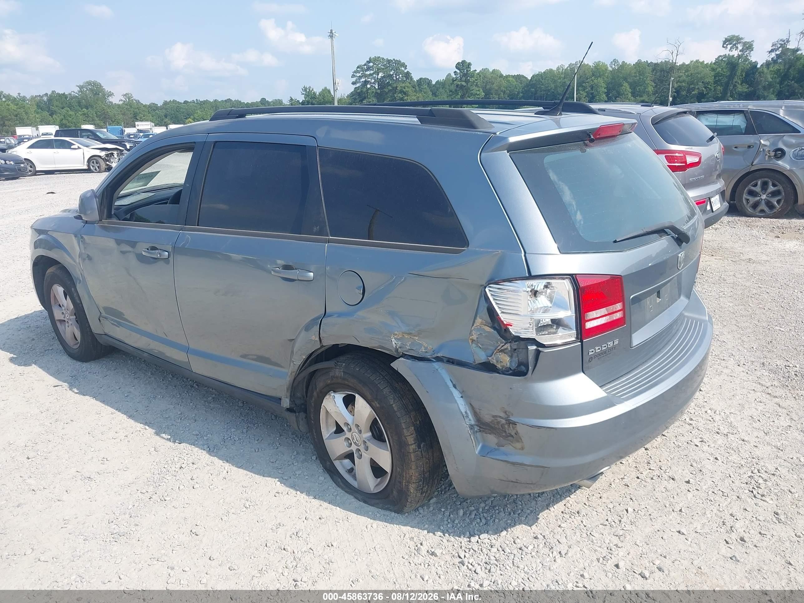 2010 Dodge Journey Sxt Gray vin: 3D4PG5FV4AT254523