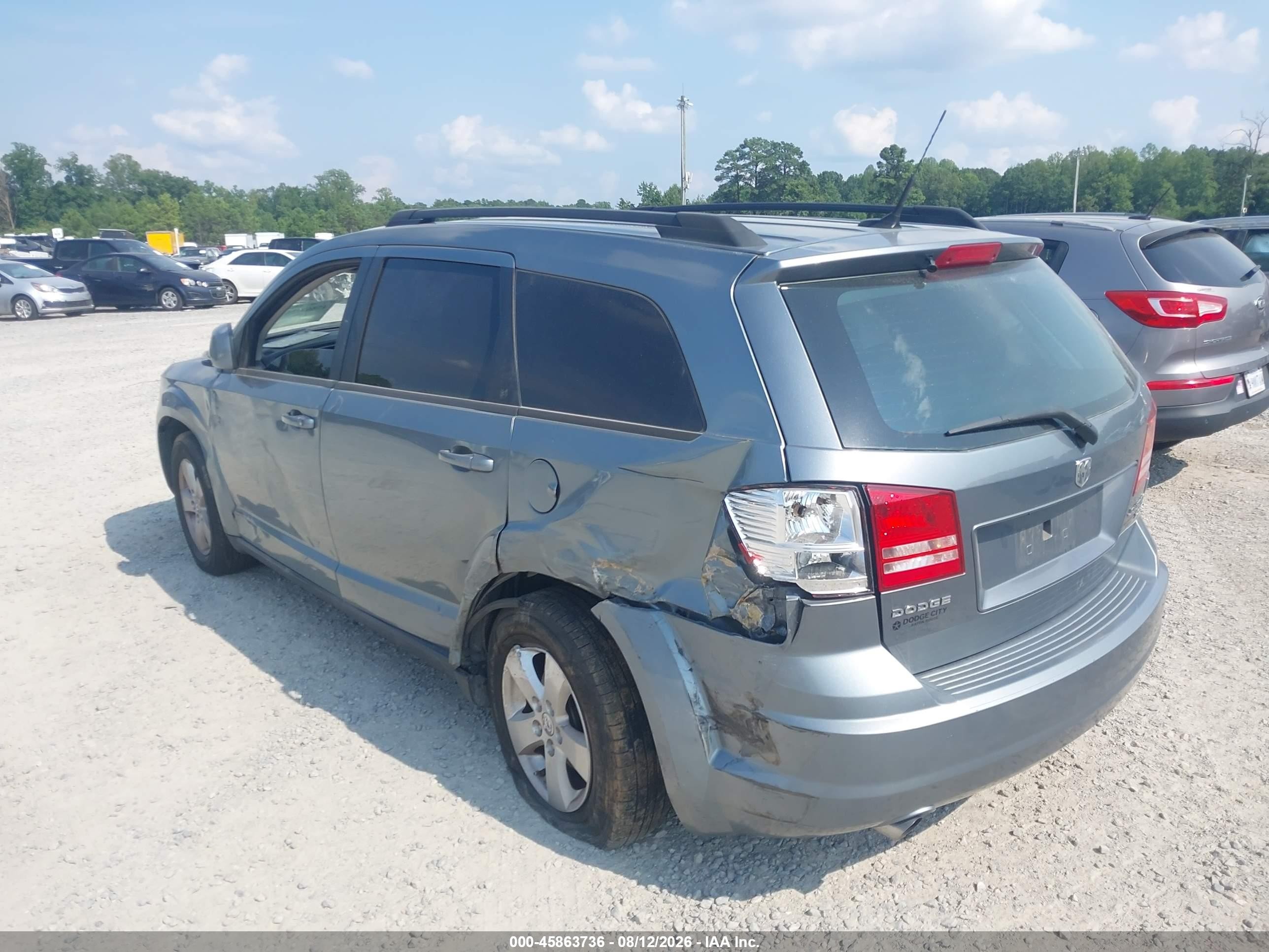 2010 Dodge Journey Sxt Gray vin: 3D4PG5FV4AT254523
