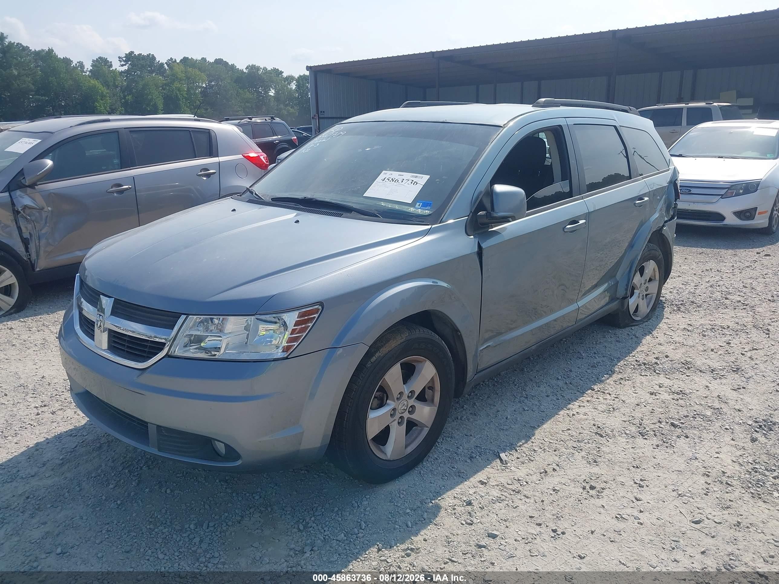 2010 Dodge Journey Sxt Gray vin: 3D4PG5FV4AT254523
