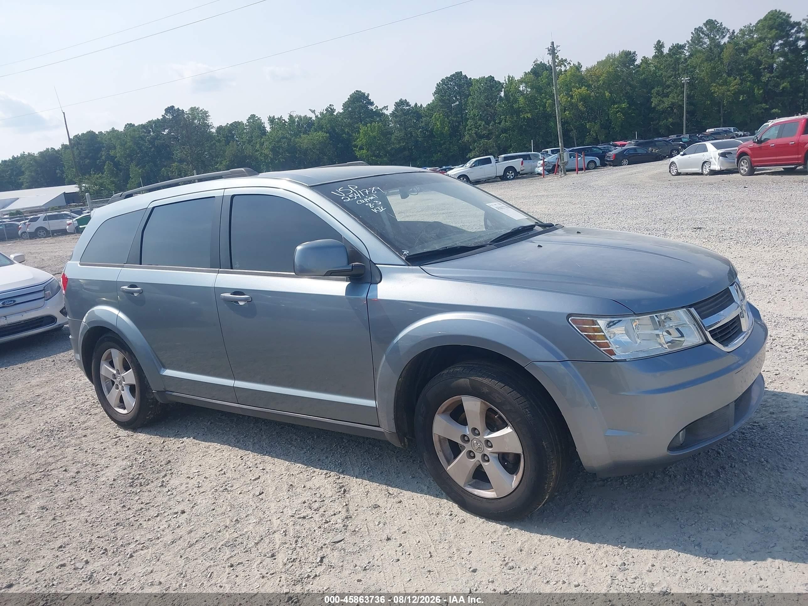 2010 Dodge Journey Sxt Gray vin: 3D4PG5FV4AT254523