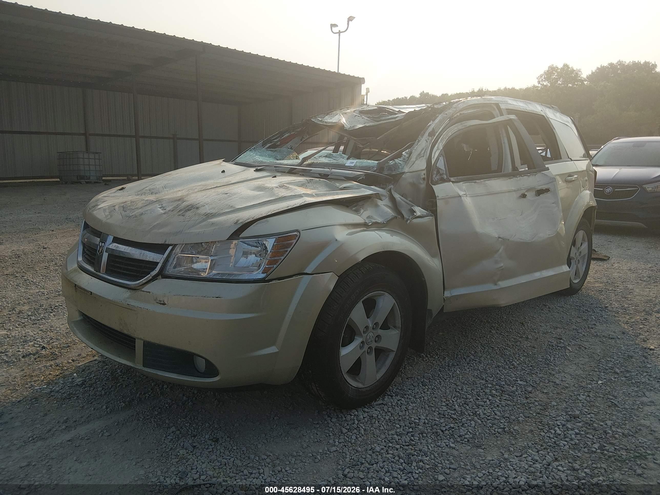2010 Dodge Journey Sxt Бежевый vin: 3D4PG5FV4AT255512
