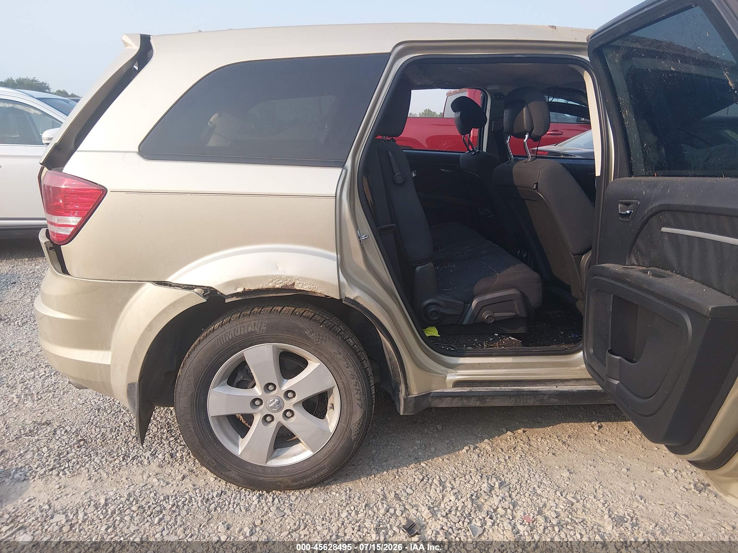 2010 Dodge Journey Sxt Бежевый vin: 3D4PG5FV4AT255512