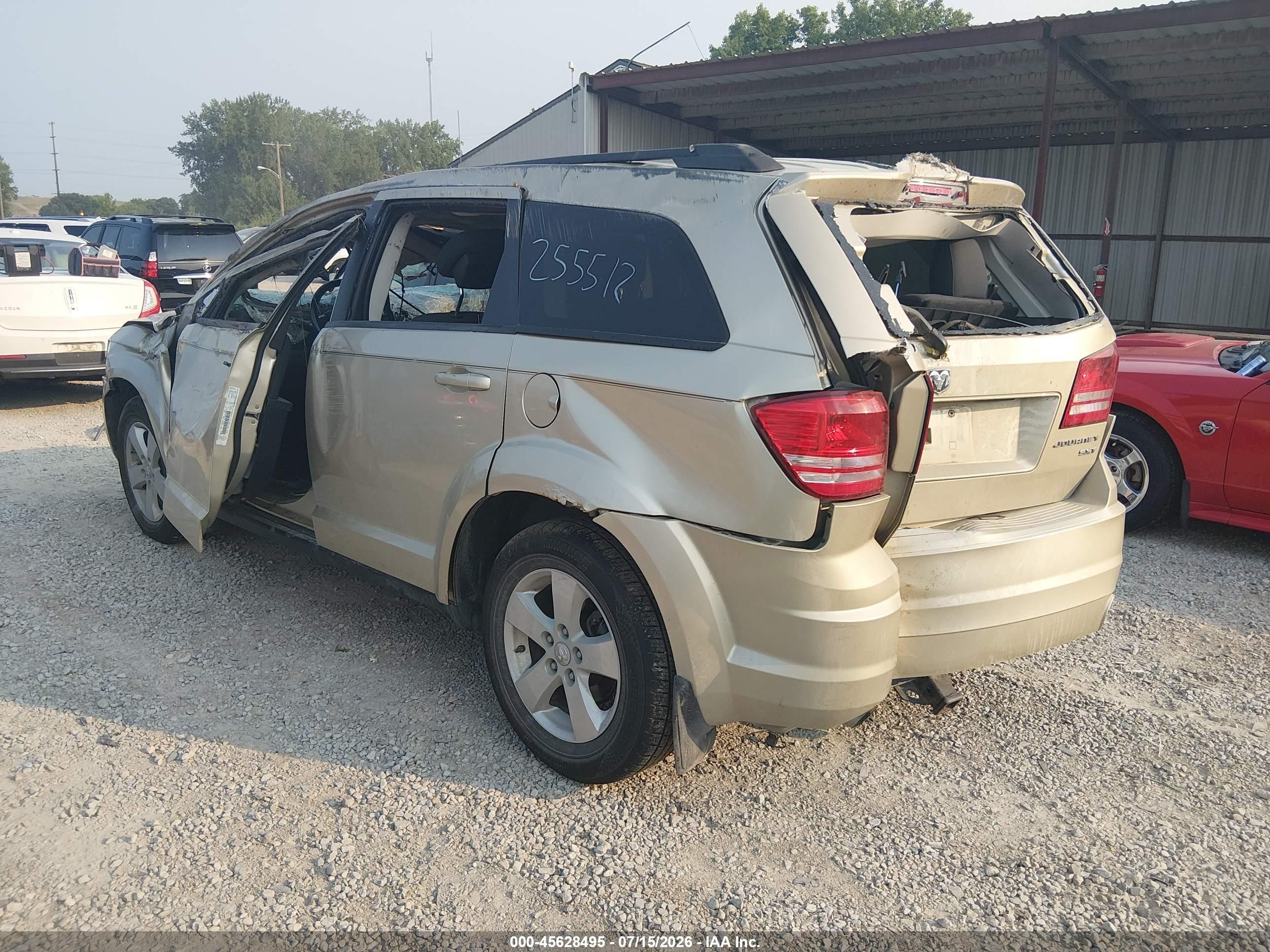 2010 Dodge Journey Sxt Бежевый vin: 3D4PG5FV4AT255512