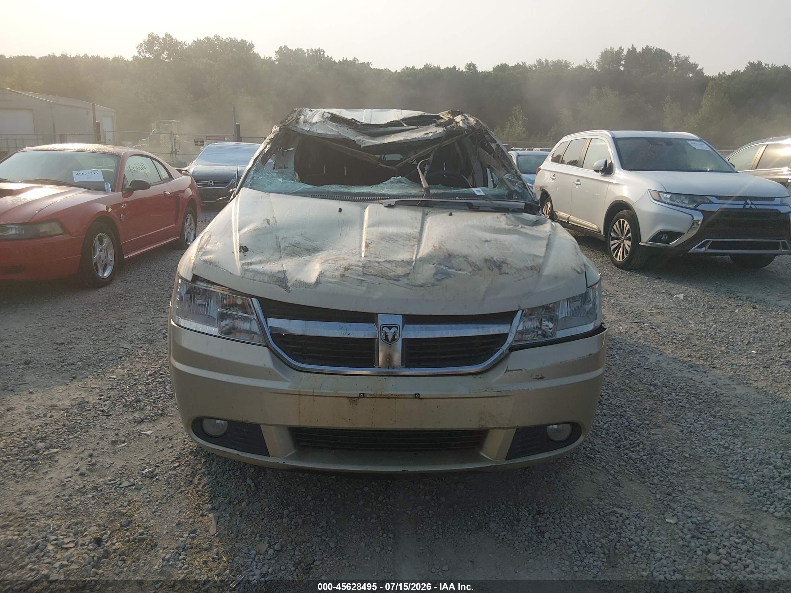 2010 Dodge Journey Sxt Бежевый vin: 3D4PG5FV4AT255512