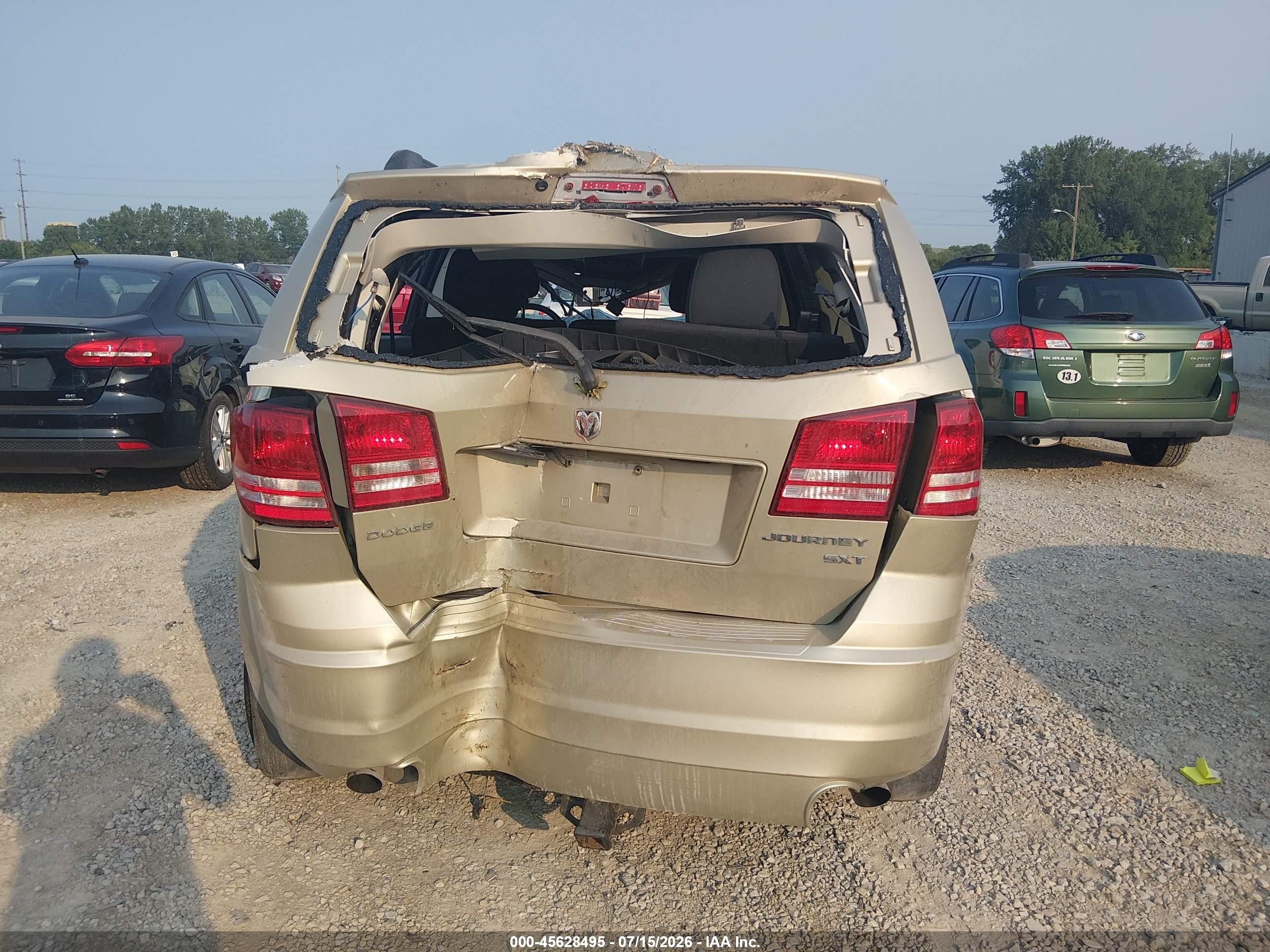 2010 Dodge Journey Sxt Бежевый vin: 3D4PG5FV4AT255512