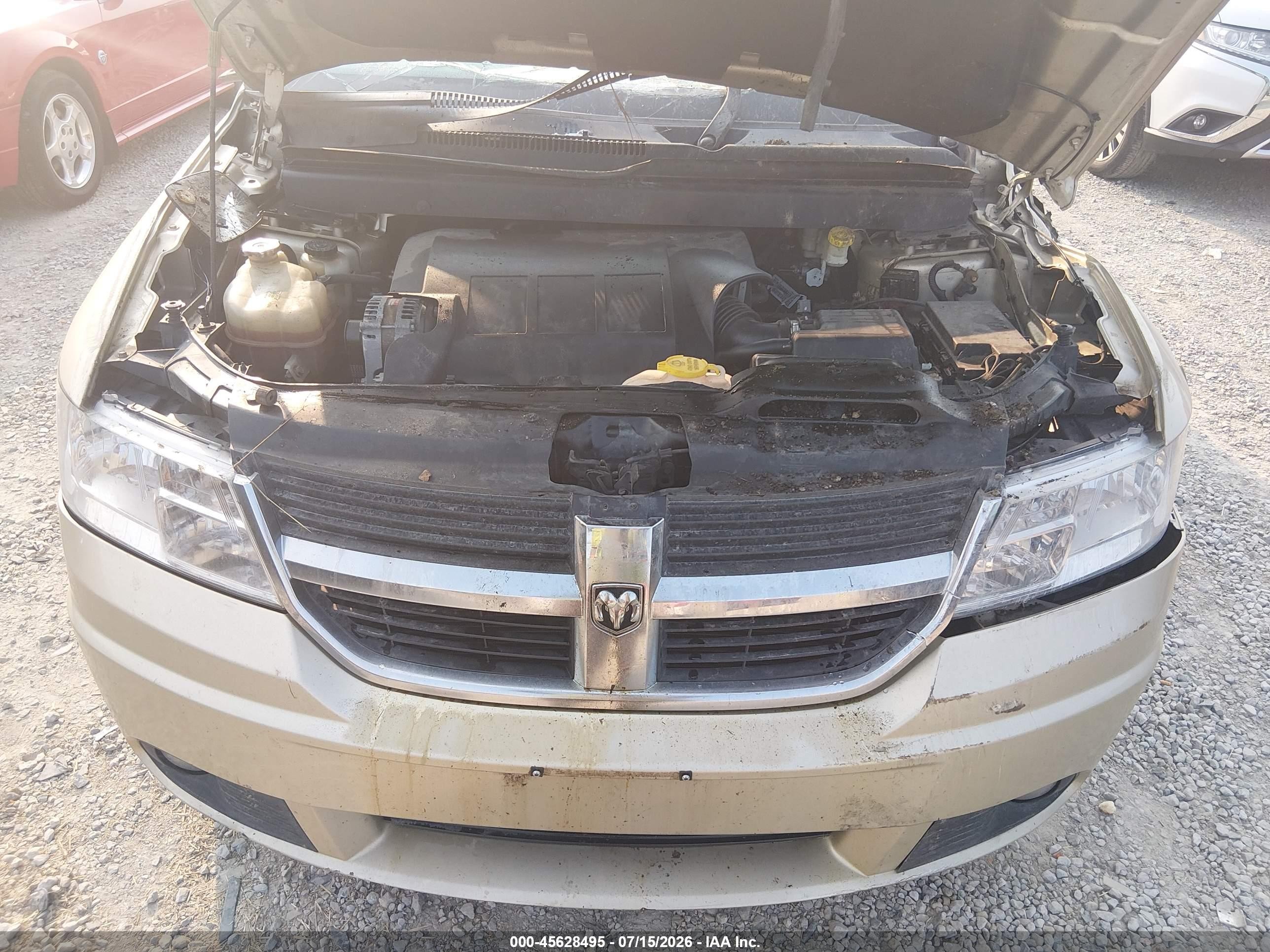 2010 Dodge Journey Sxt Бежевый vin: 3D4PG5FV4AT255512