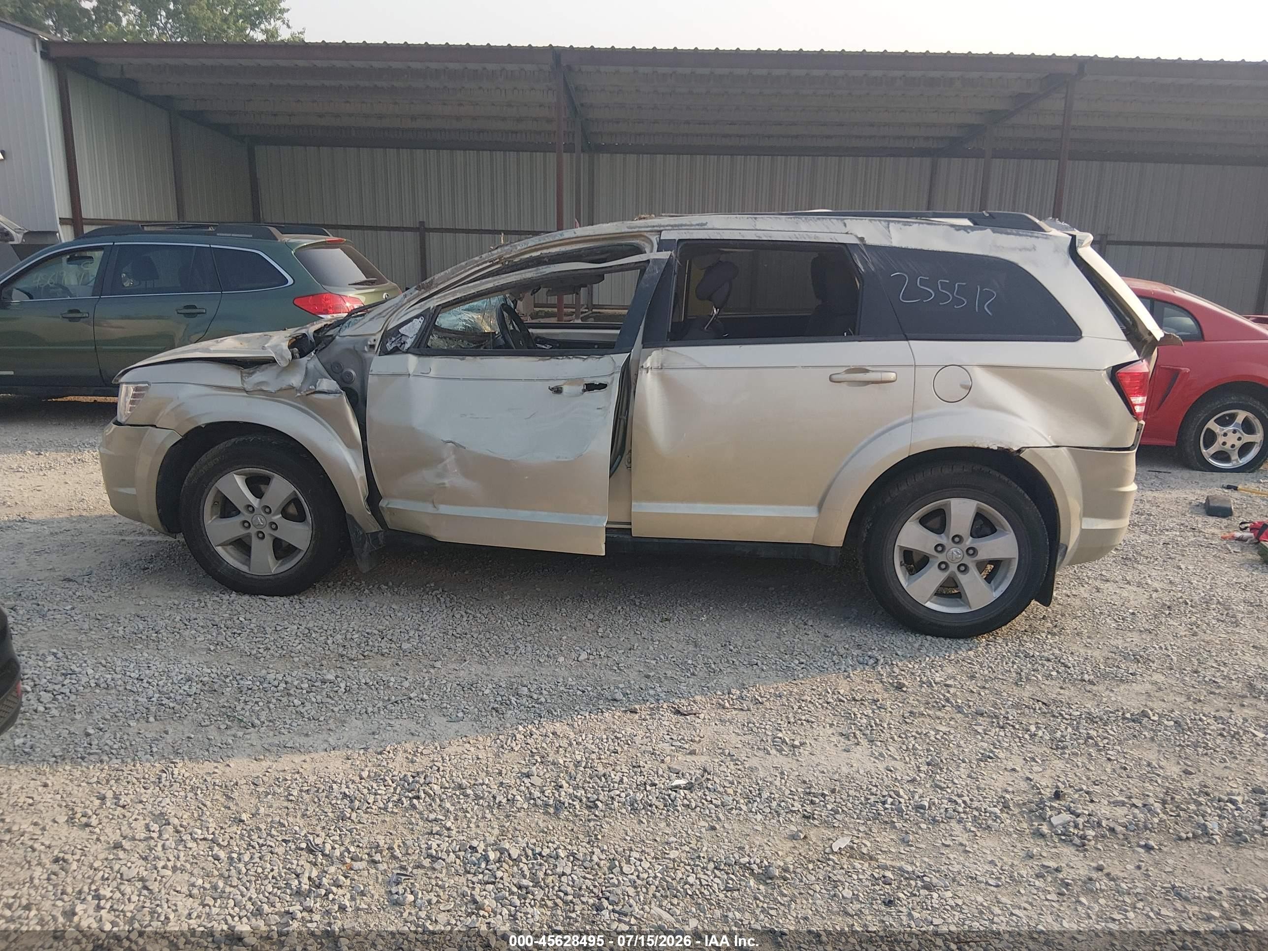 2010 Dodge Journey Sxt Бежевый vin: 3D4PG5FV4AT255512