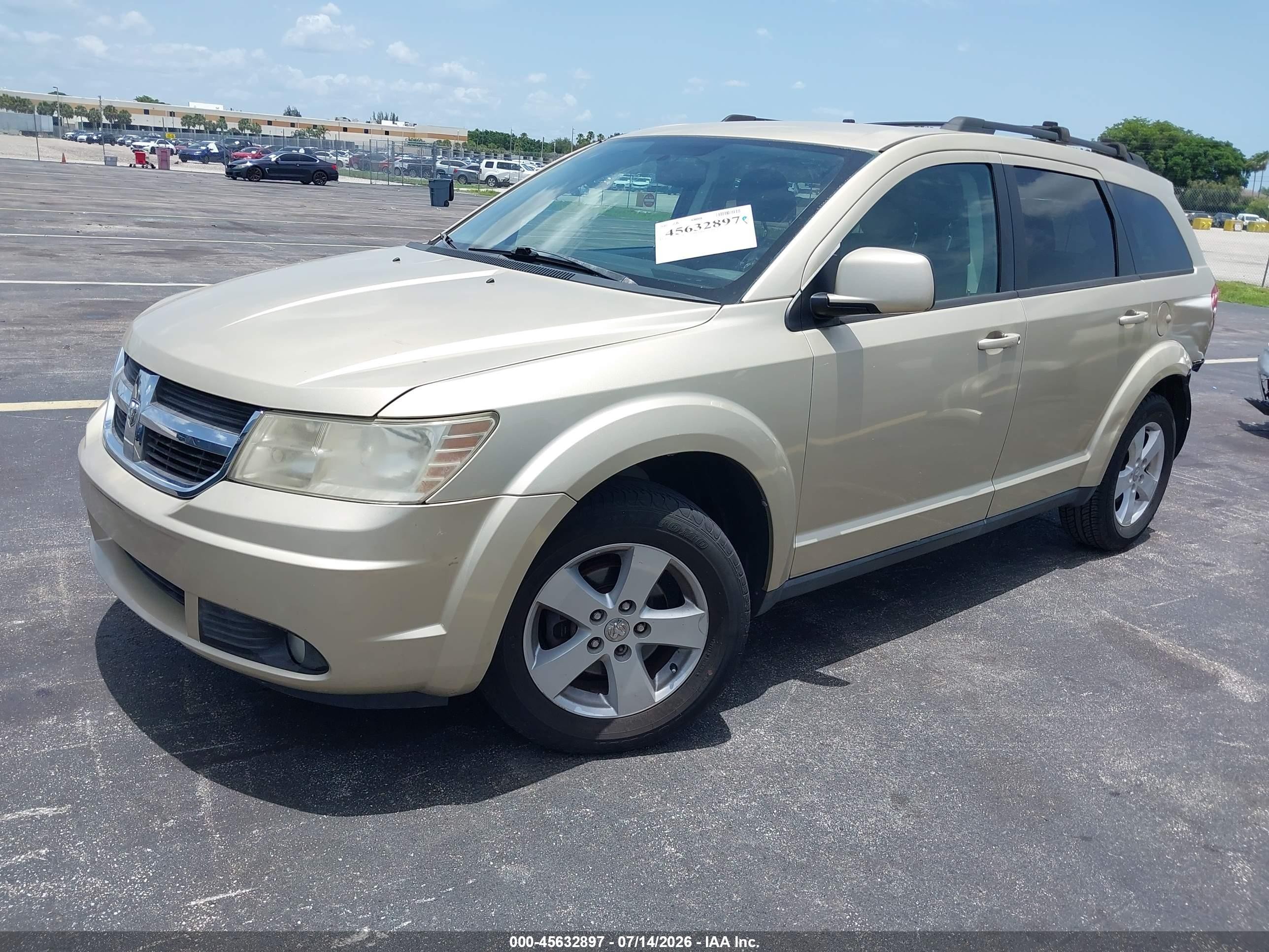 2010 Dodge Journey Sxt Gold vin: 3D4PG5FV5AT116313