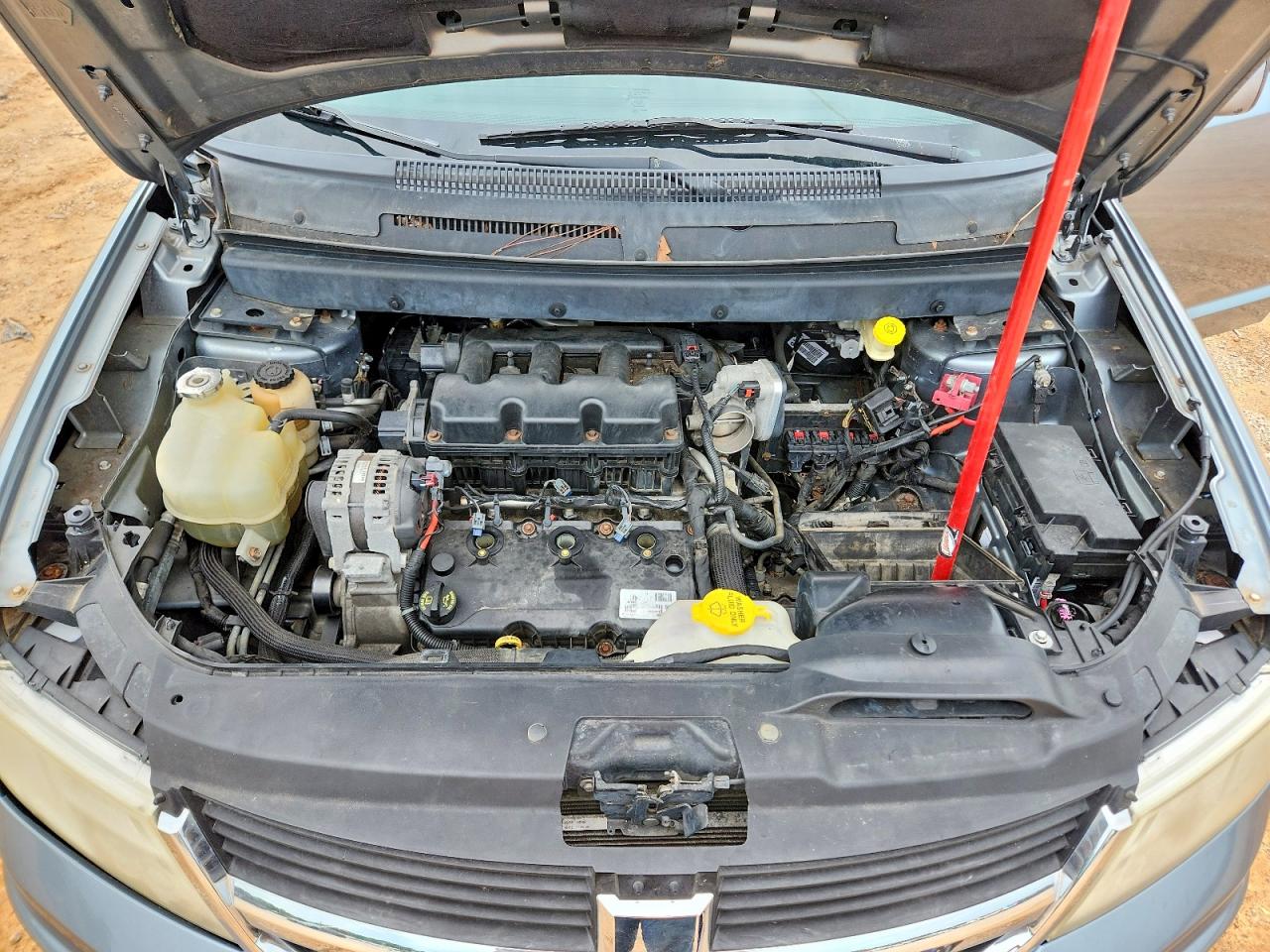 2010 Dodge Journey Sxt Gray vin: 3D4PG5FV5AT147240