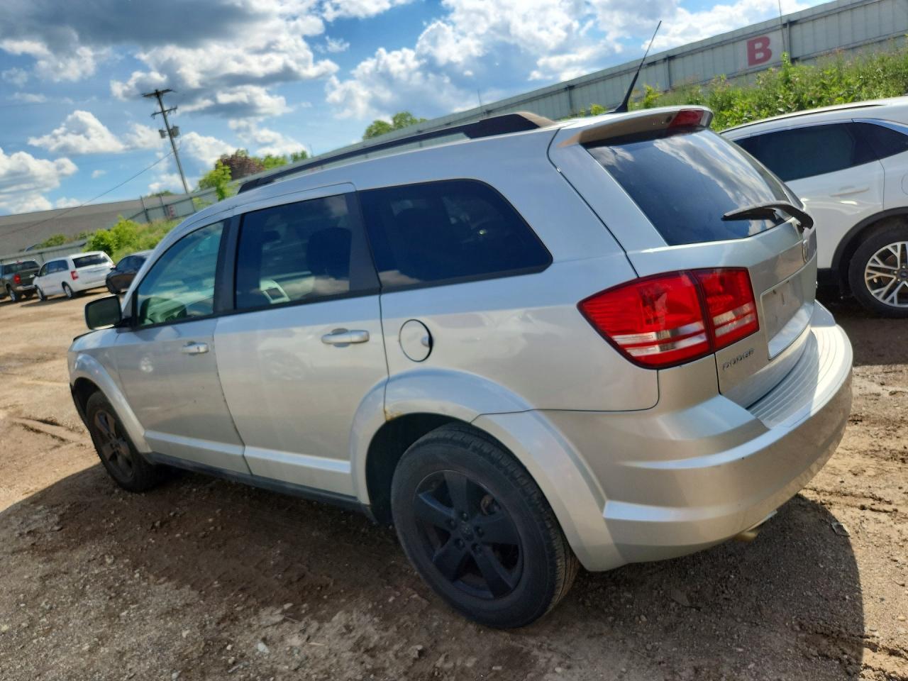 2010 Dodge Journey Sxt Серебряный vin: 3D4PG5FV5AT228139