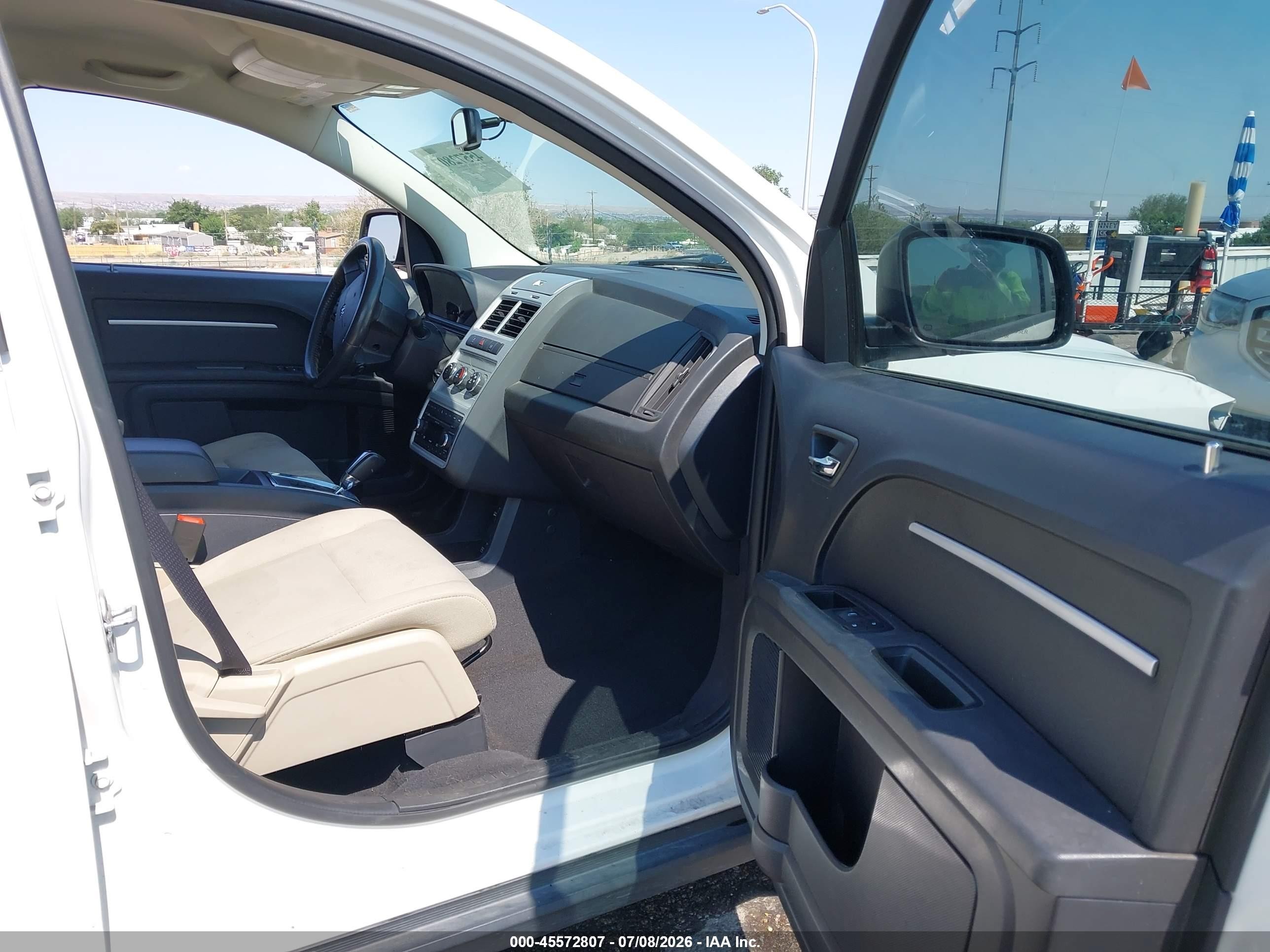 2010 Dodge Journey Sxt White vin: 3D4PG5FV6AT251252
