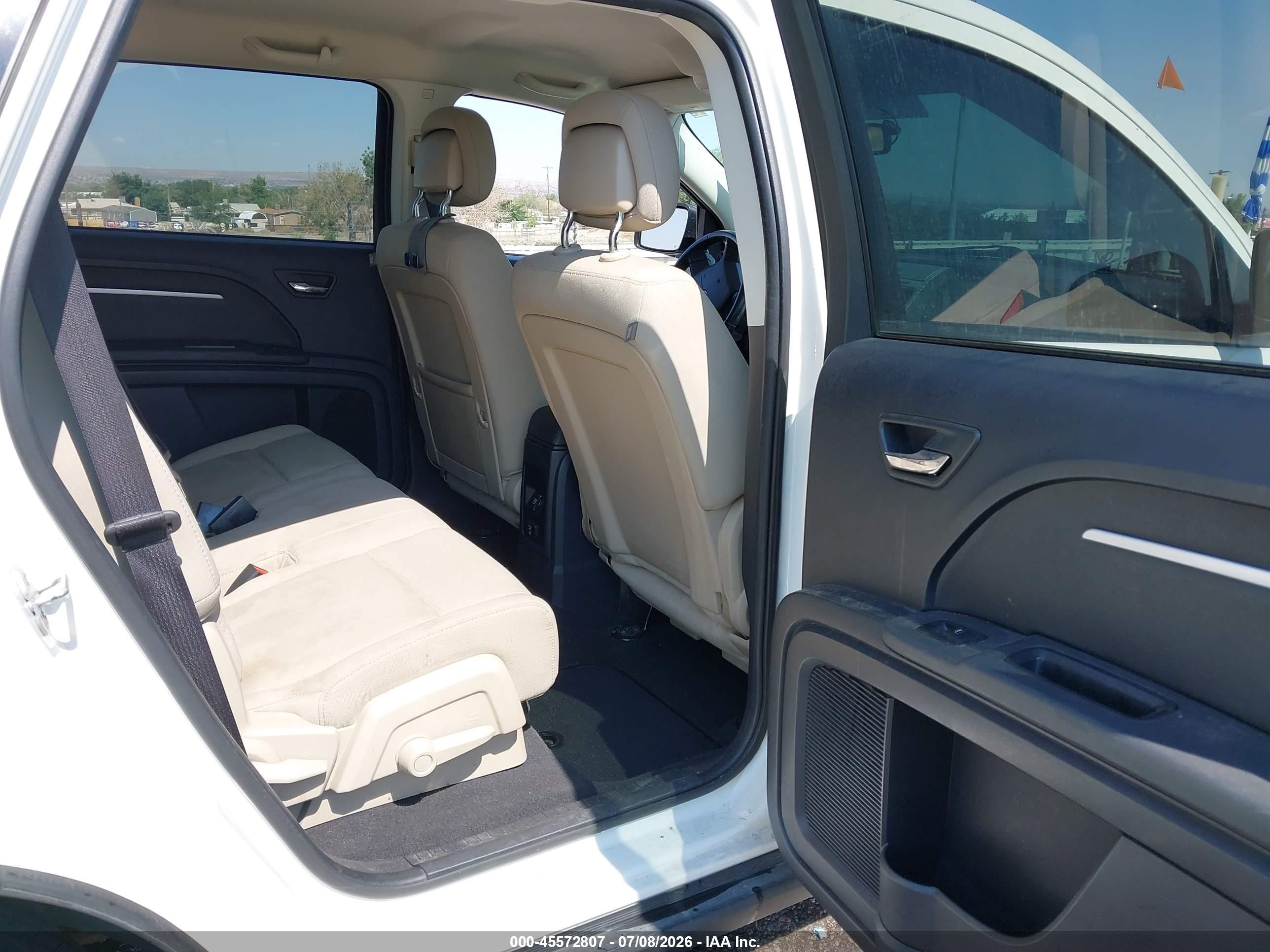 2010 Dodge Journey Sxt White vin: 3D4PG5FV6AT251252