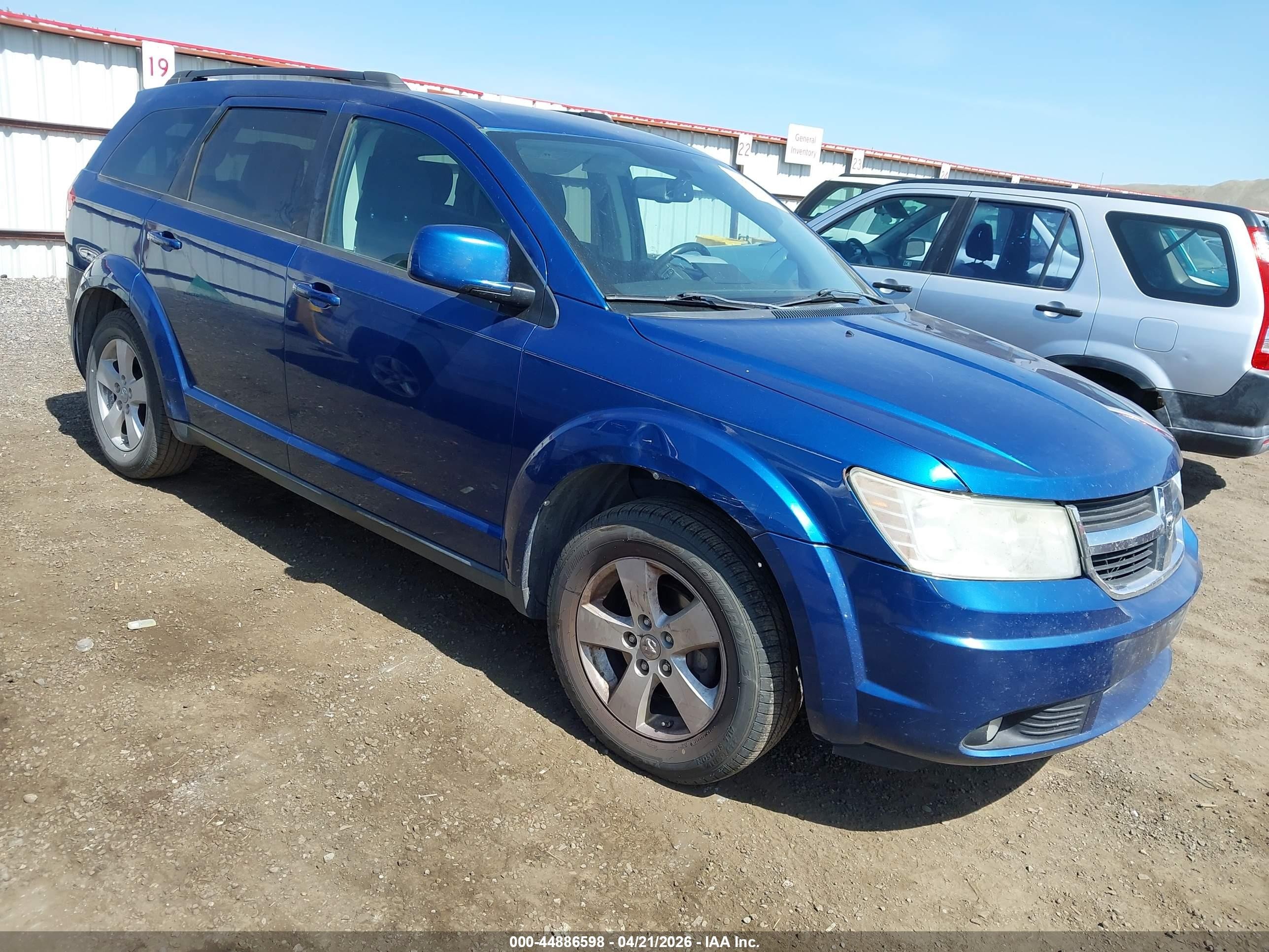 2010 Dodge Journey Sxt Синий vin: 3D4PG5FV7AT115552