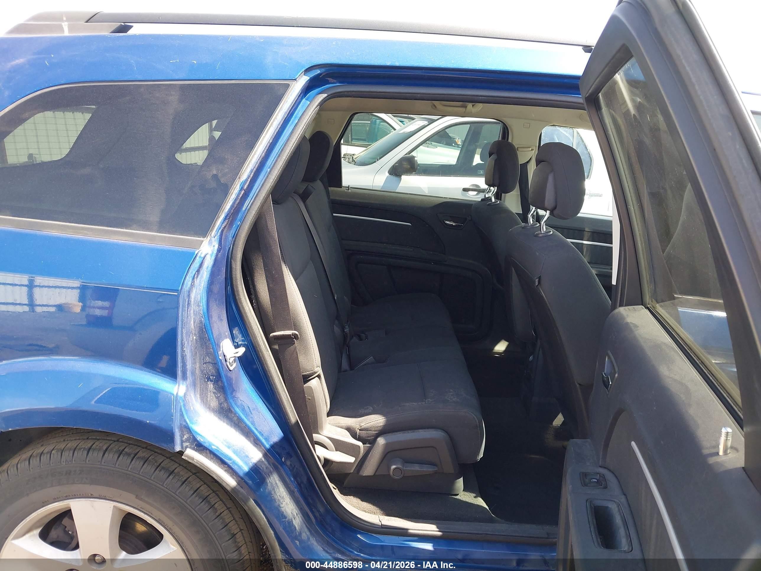 2010 Dodge Journey Sxt Синий vin: 3D4PG5FV7AT115552