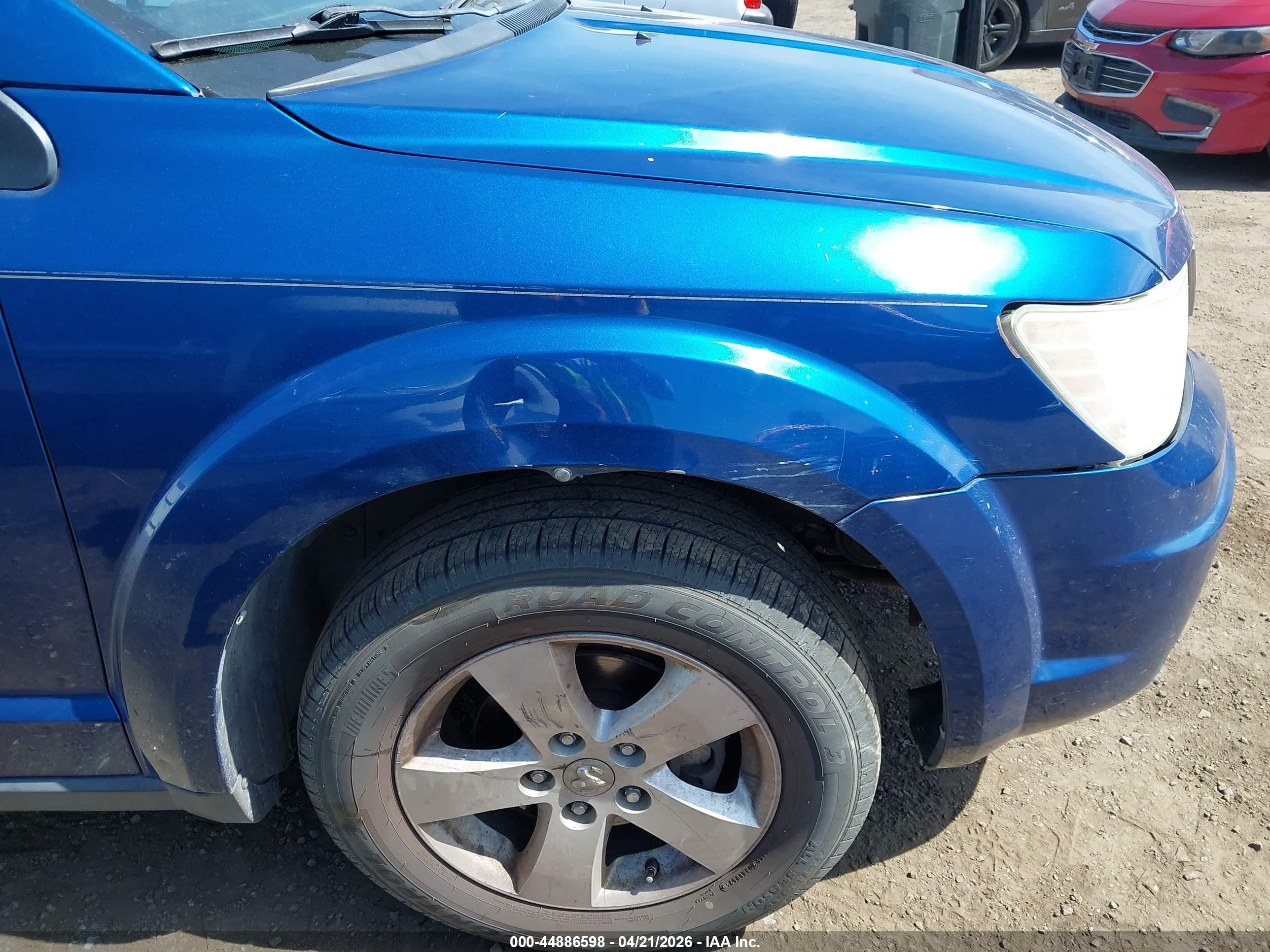 2010 Dodge Journey Sxt Синий vin: 3D4PG5FV7AT115552