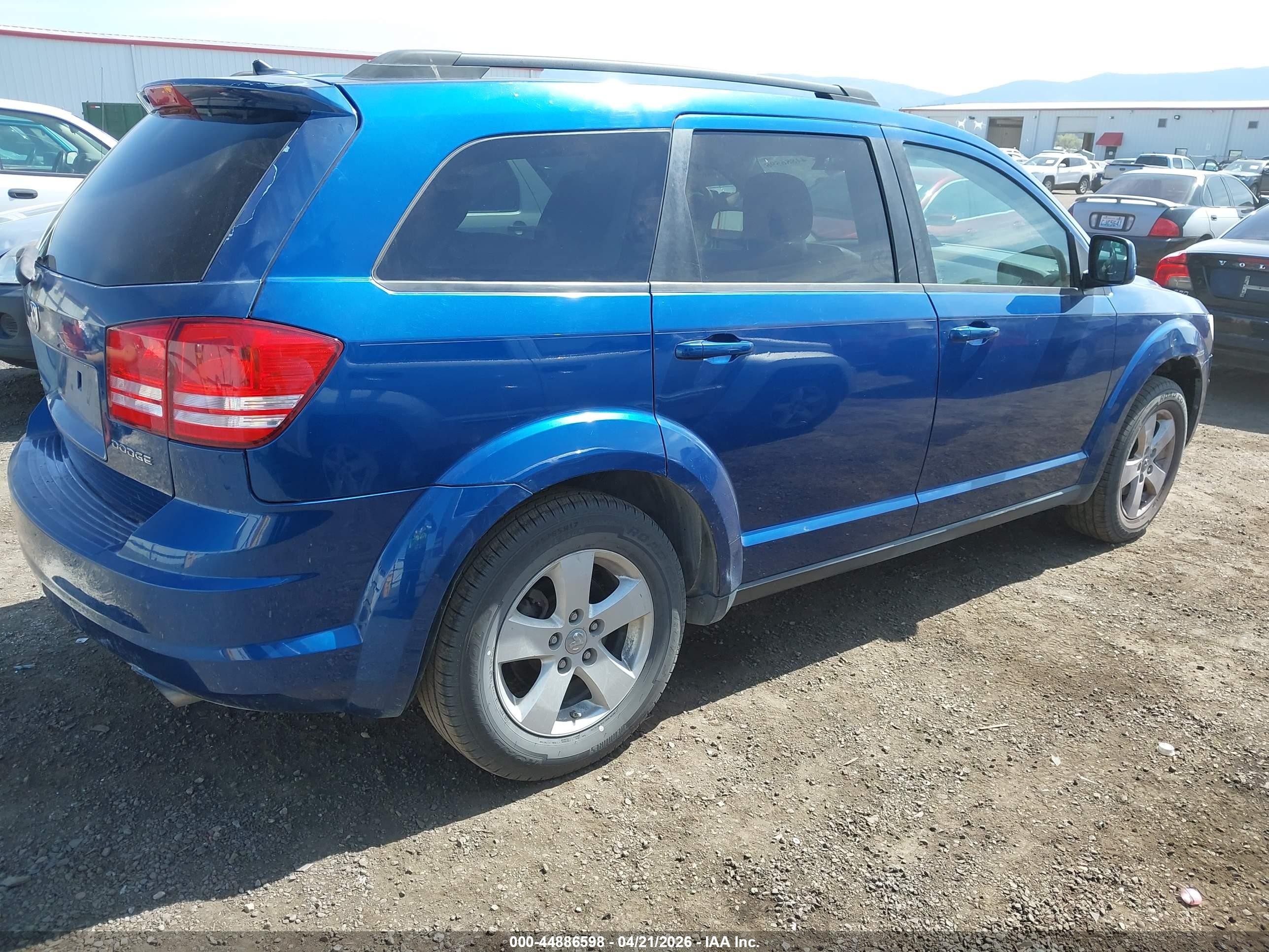 2010 Dodge Journey Sxt Синий vin: 3D4PG5FV7AT115552