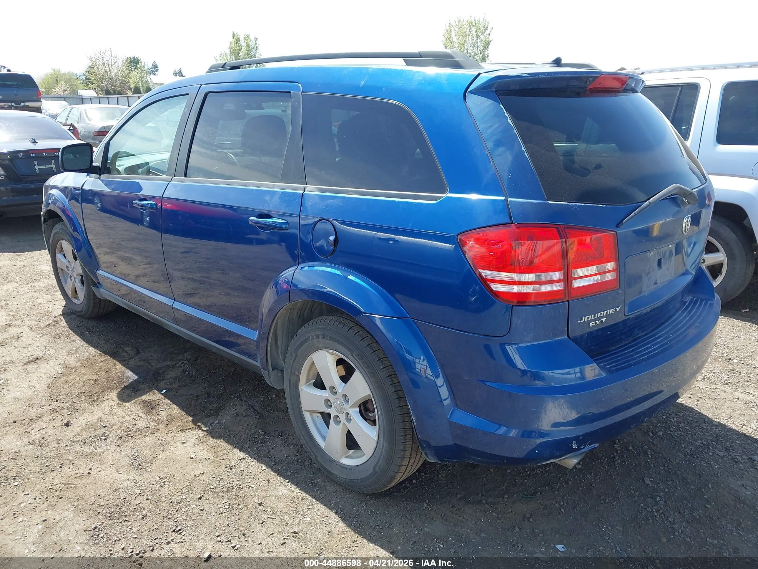 2010 Dodge Journey Sxt Синий vin: 3D4PG5FV7AT115552