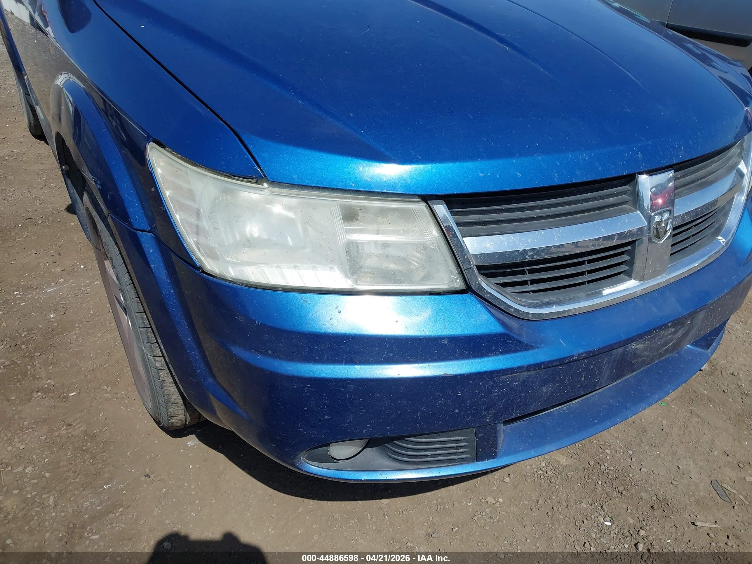 2010 Dodge Journey Sxt Синий vin: 3D4PG5FV7AT115552