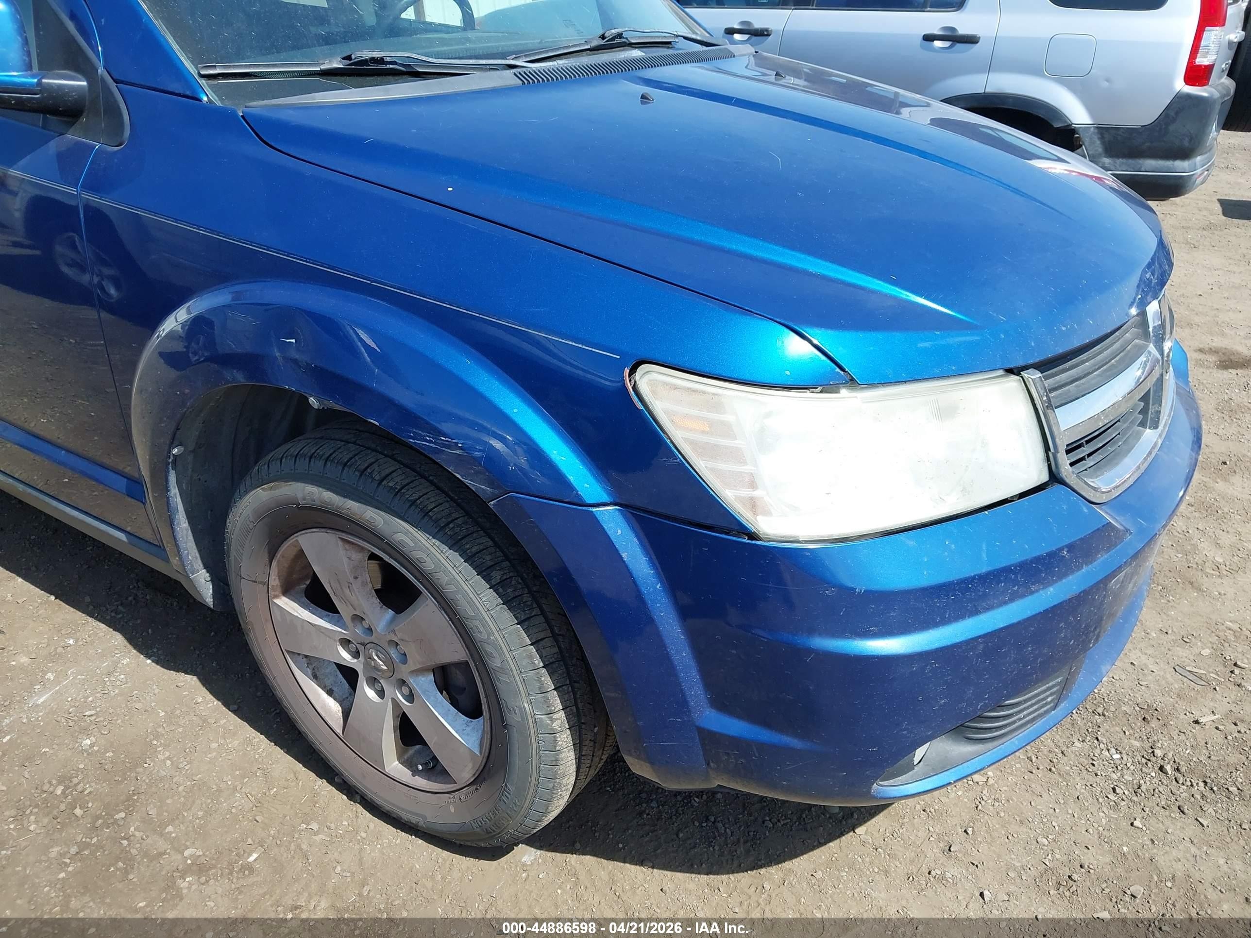 2010 Dodge Journey Sxt Синий vin: 3D4PG5FV7AT115552