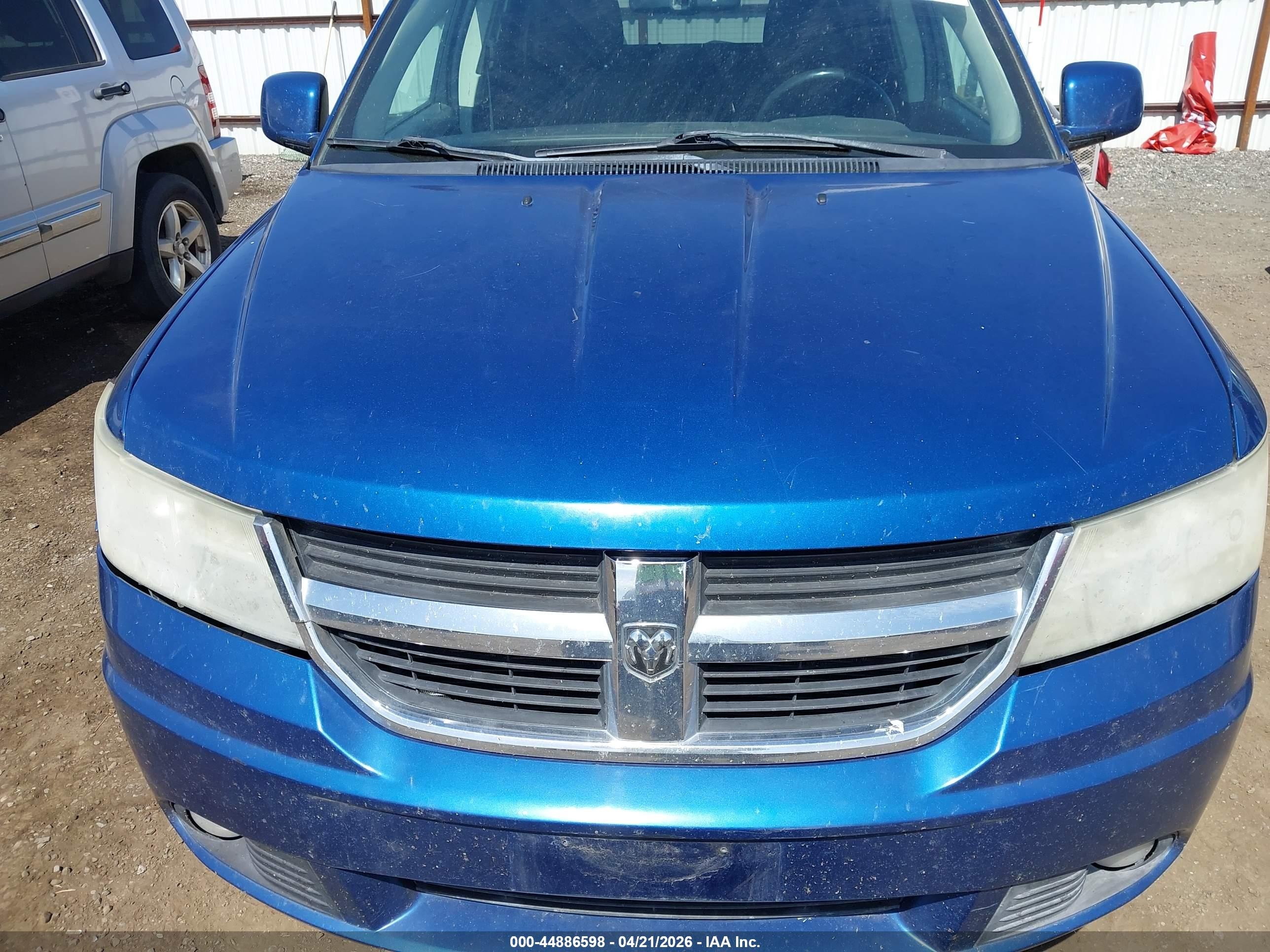 2010 Dodge Journey Sxt Синий vin: 3D4PG5FV7AT115552