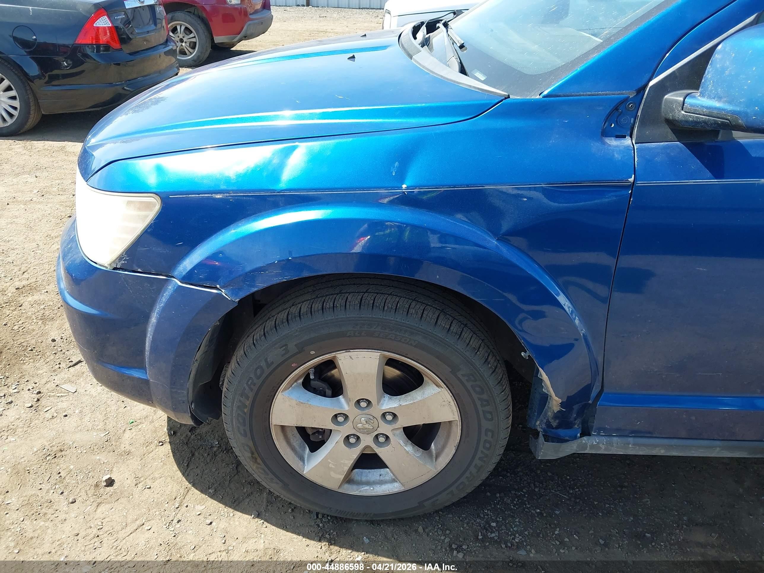 2010 Dodge Journey Sxt Синий vin: 3D4PG5FV7AT115552
