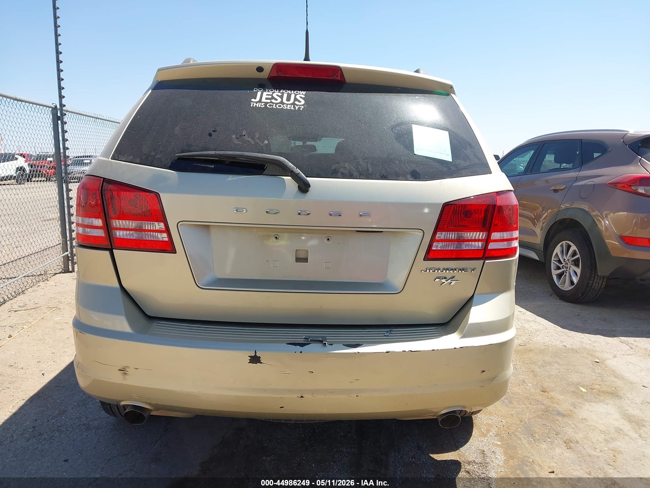 2010 Dodge Journey Sxt Beige vin: 3D4PG5FV7AT145456