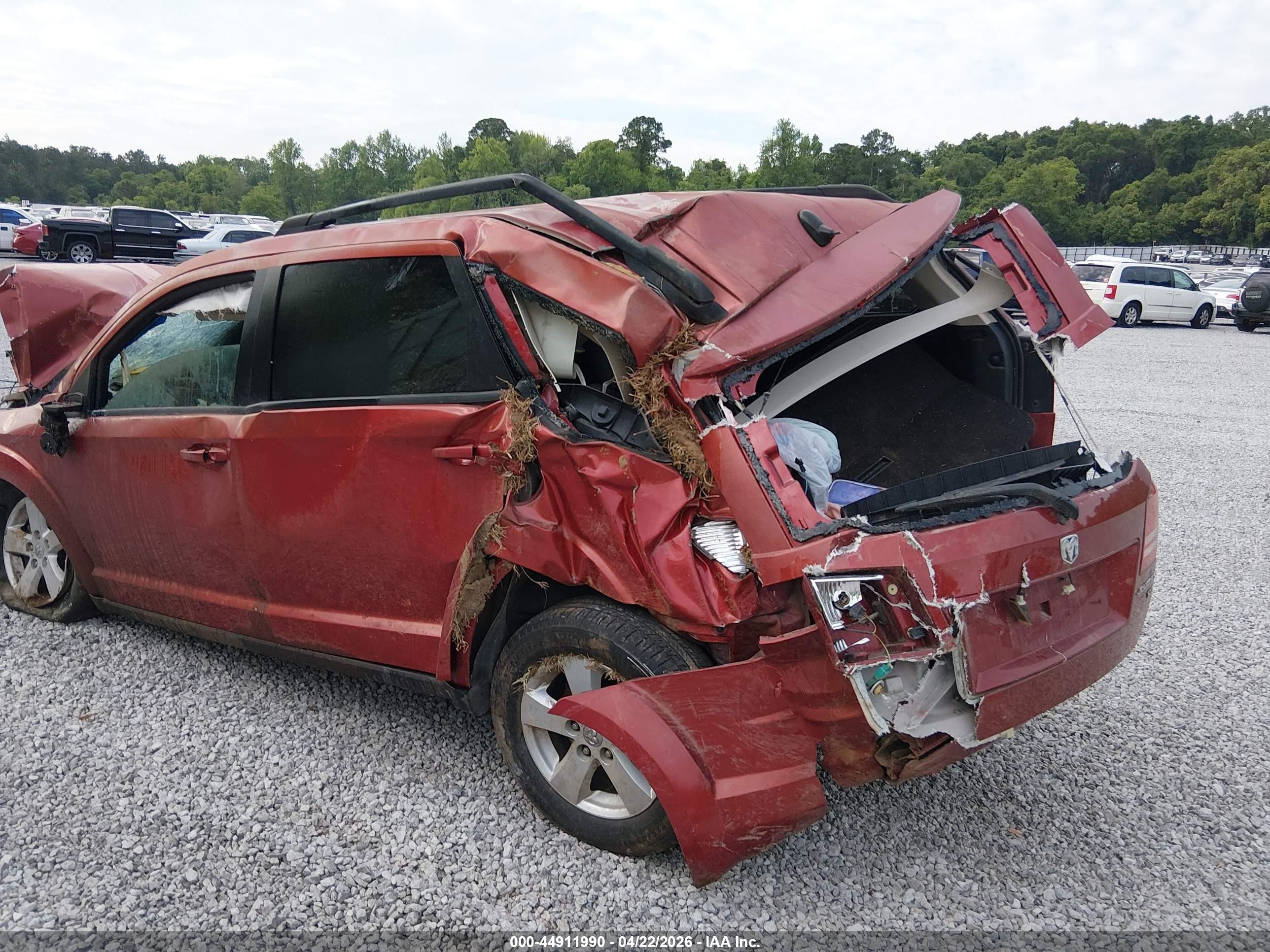 2010 Dodge Journey Sxt Red vin: 3D4PG5FV7AT167148