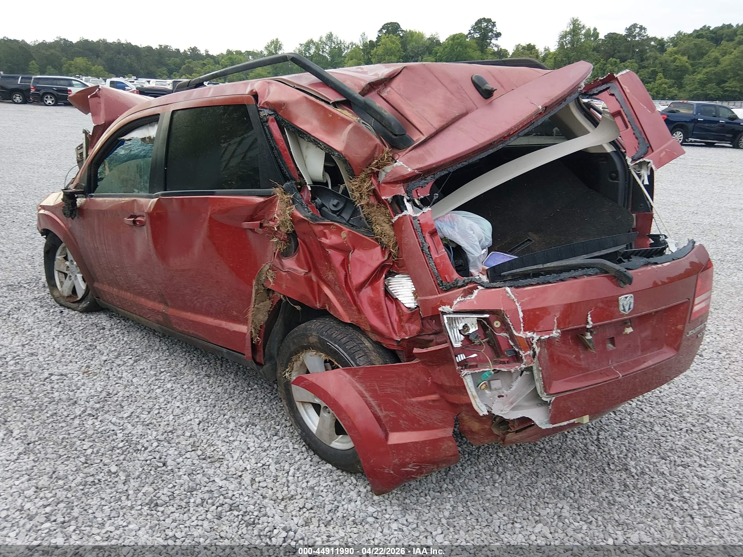 2010 Dodge Journey Sxt Red vin: 3D4PG5FV7AT167148