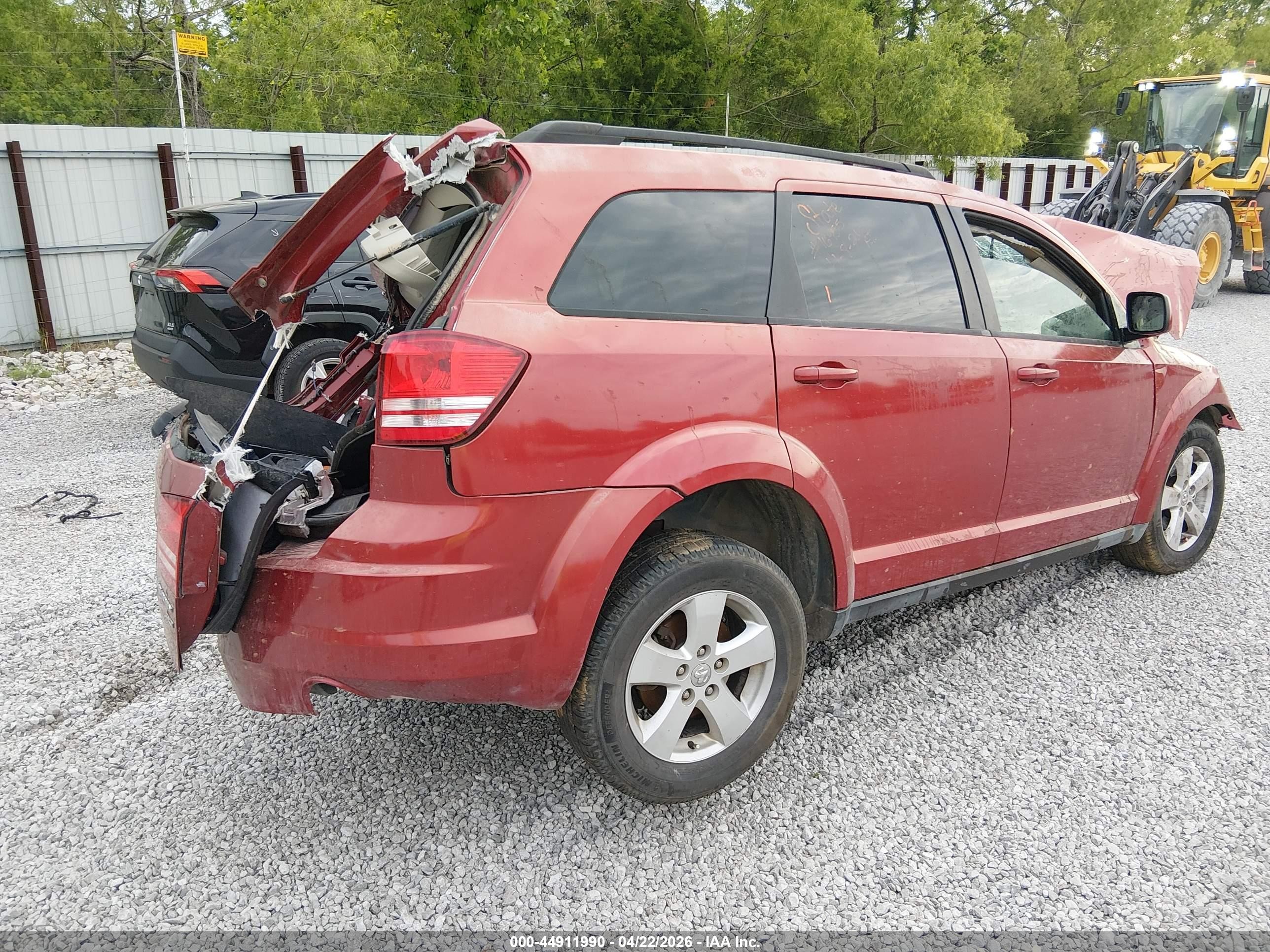2010 Dodge Journey Sxt Red vin: 3D4PG5FV7AT167148