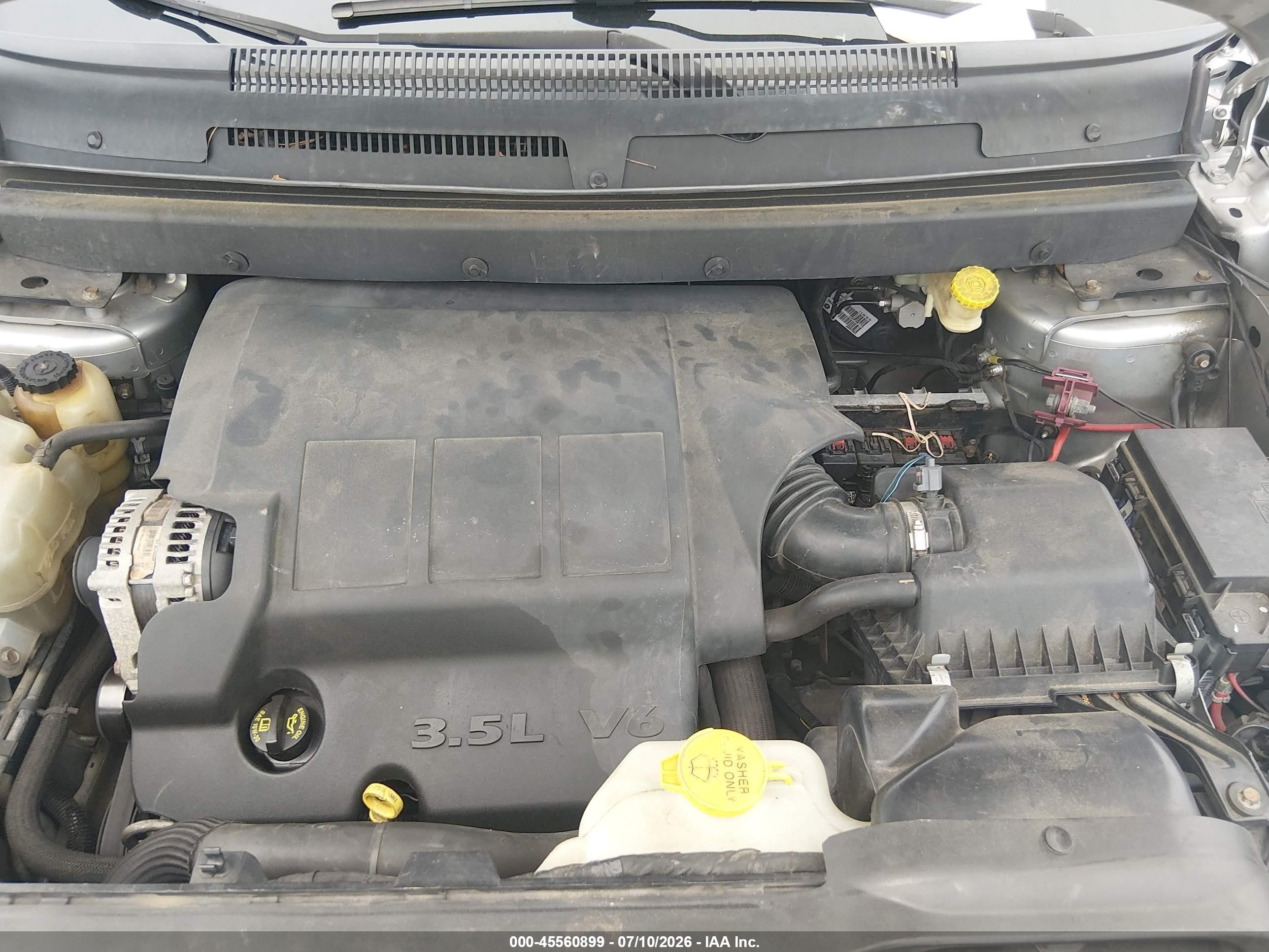 2010 Dodge Journey Sxt Silver vin: 3D4PG5FV8AT181706