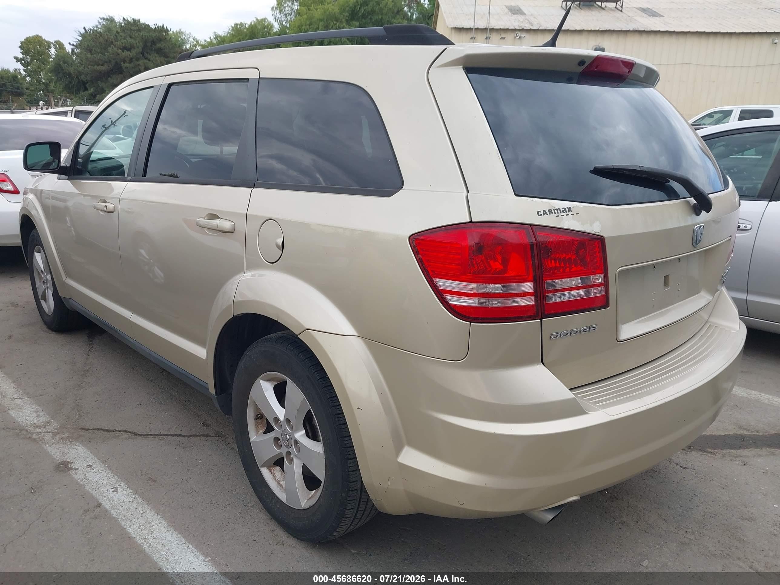2010 Dodge Journey Sxt Gold vin: 3D4PG5FV8AT195315