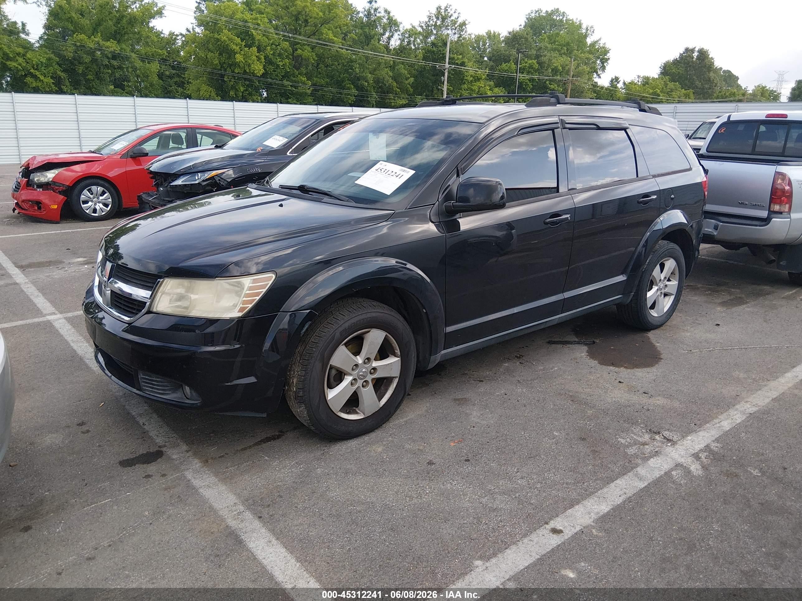 2010 Dodge Journey Sxt Black vin: 3D4PG5FV8AT248238