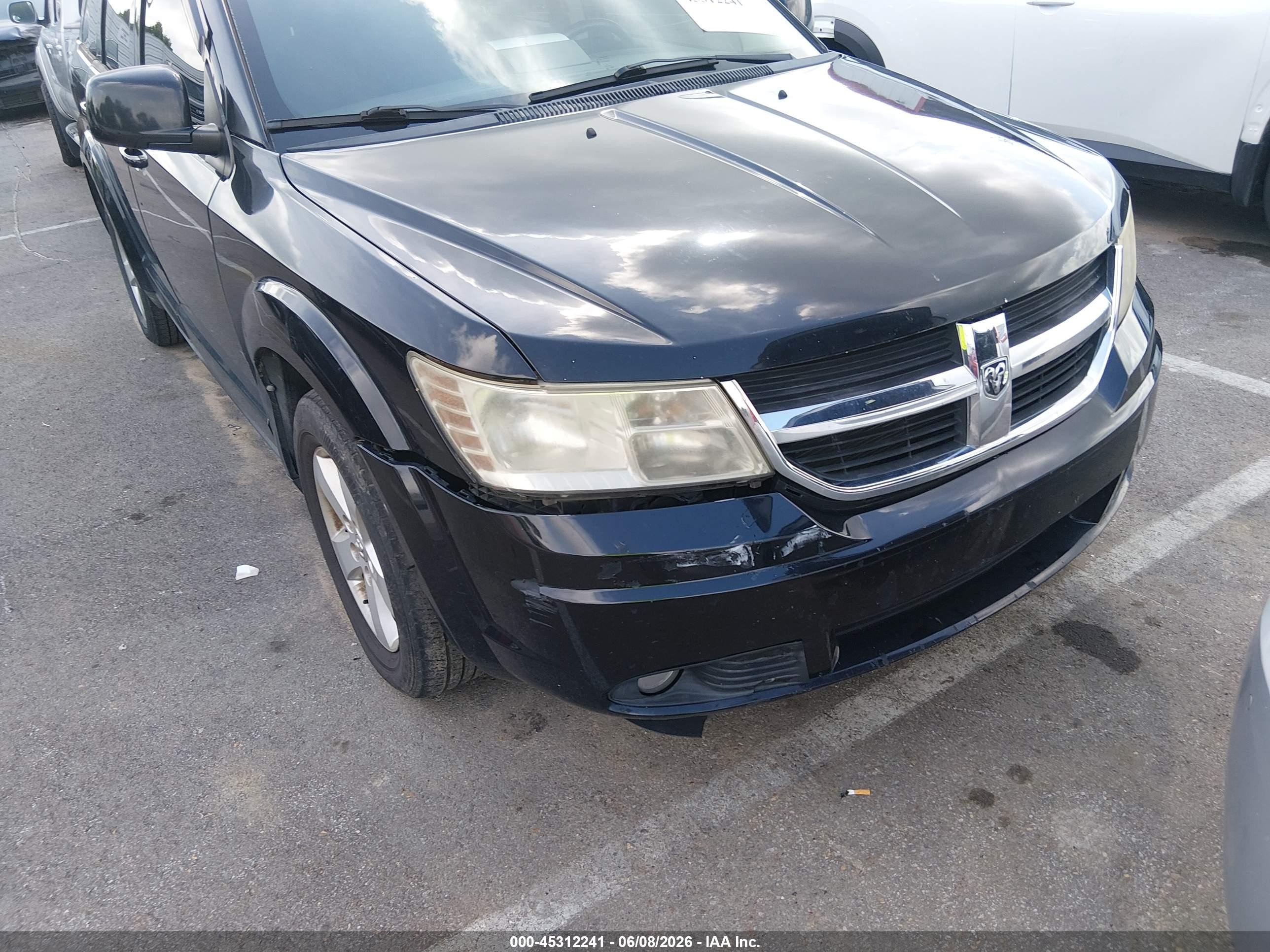 2010 Dodge Journey Sxt Black vin: 3D4PG5FV8AT248238