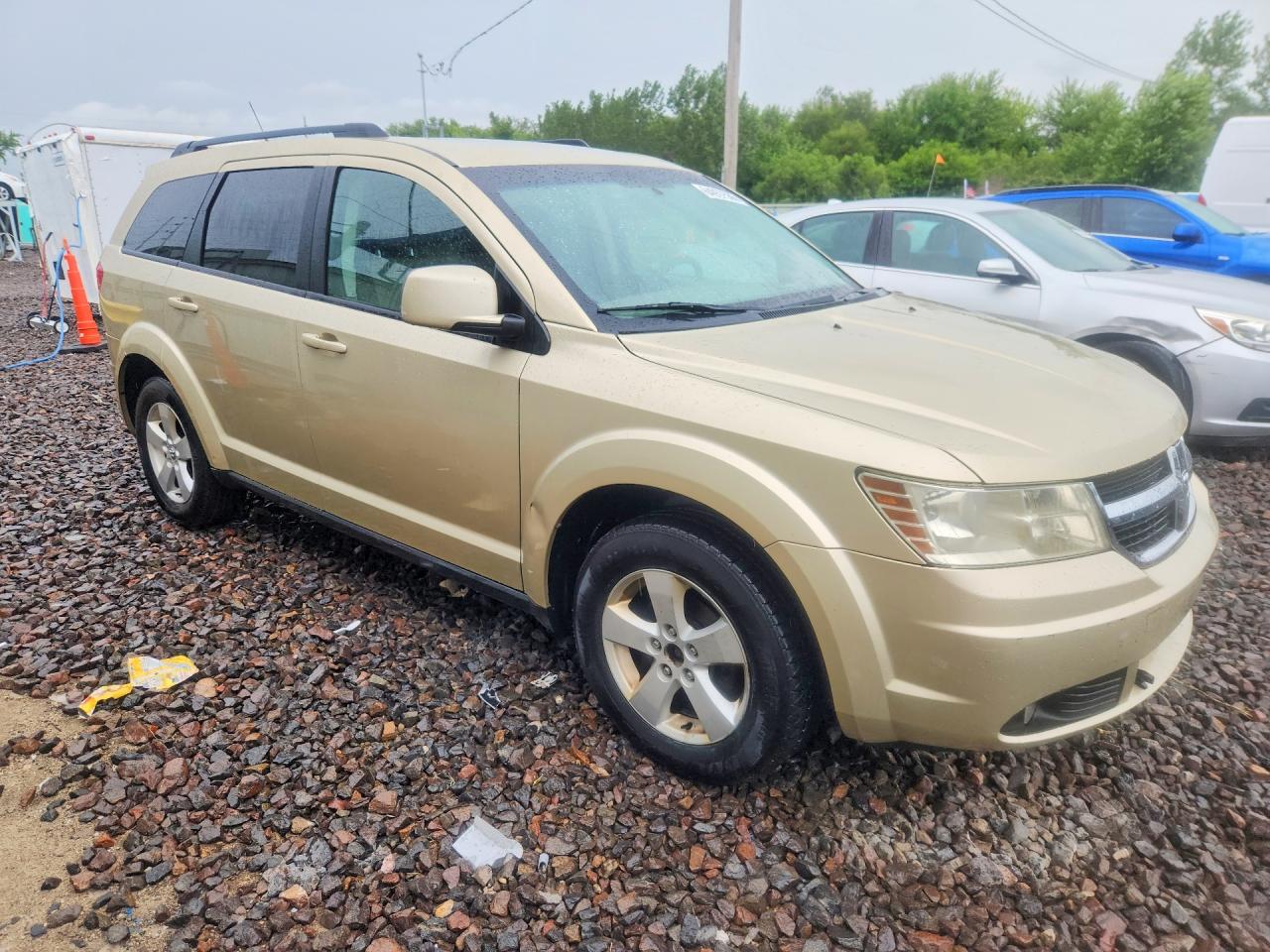 2010 Dodge Journey Бежевый vin: 3D4PG5FV9AT108568