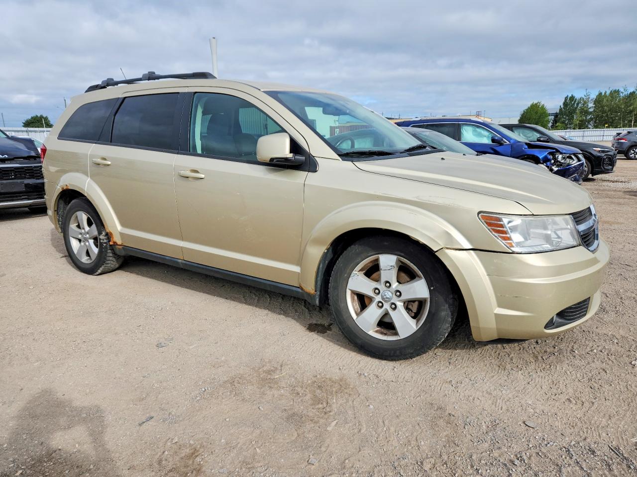 2010 Dodge Journey Sxt Золотой vin: 3D4PG5FV9AT236051
