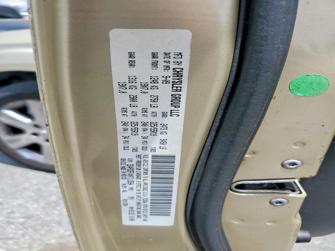 2010 Dodge Journey Sxt Gold vin: 3D4PG5FVXAT113584