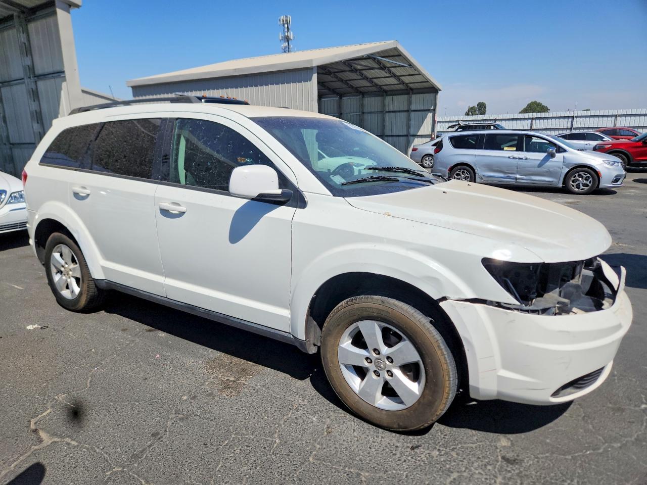 2010 Dodge Journey Sxt Белый vin: 3D4PG5FVXAT140221