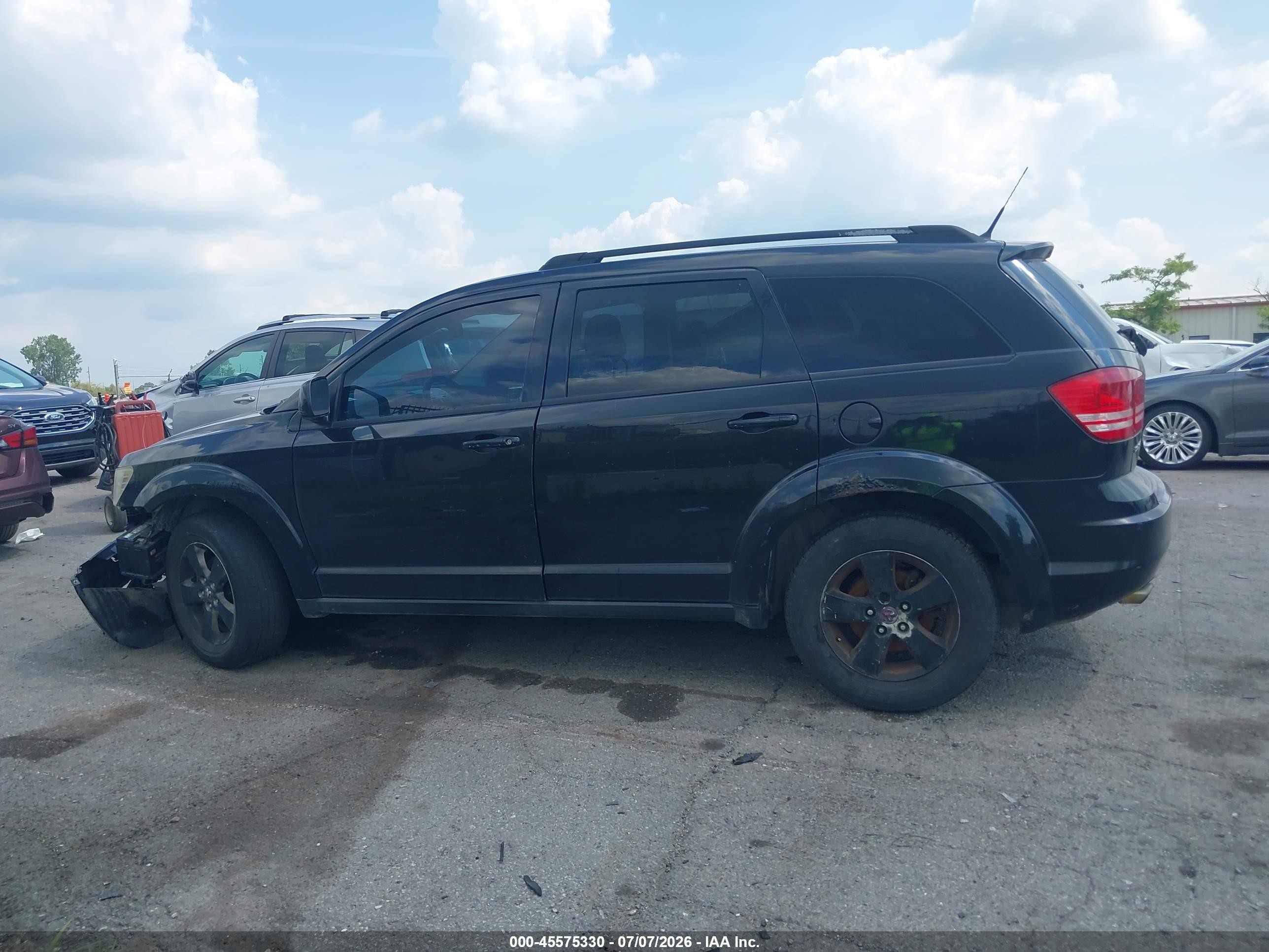 2010 Dodge Journey Sxt Black vin: 3D4PG5FVXAT165443